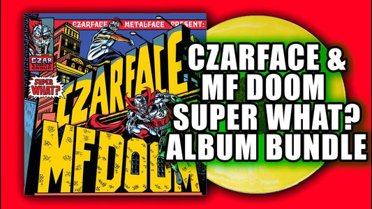 CZARFACE & MF DOOM Super What? Comic & Sunburst Yellow Vinyl Bundle