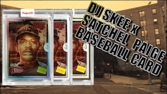 Topps Project 70 Satchel Paige x DJ Skee "SatchelMatic" Card