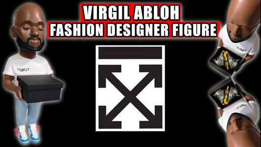 Virgil Abloh Mighty Jaxx Fashion Designer by Danil Yad