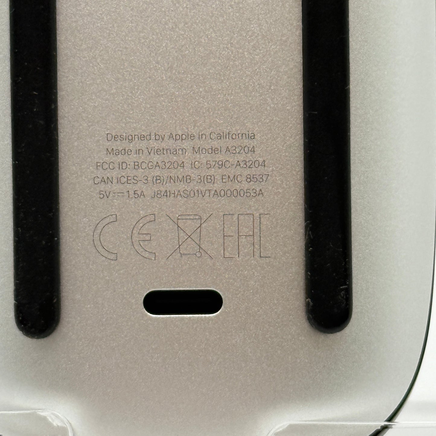 Apple Magic Mouse Black A3204 - Used Condition with Original Box - Free Shipping!