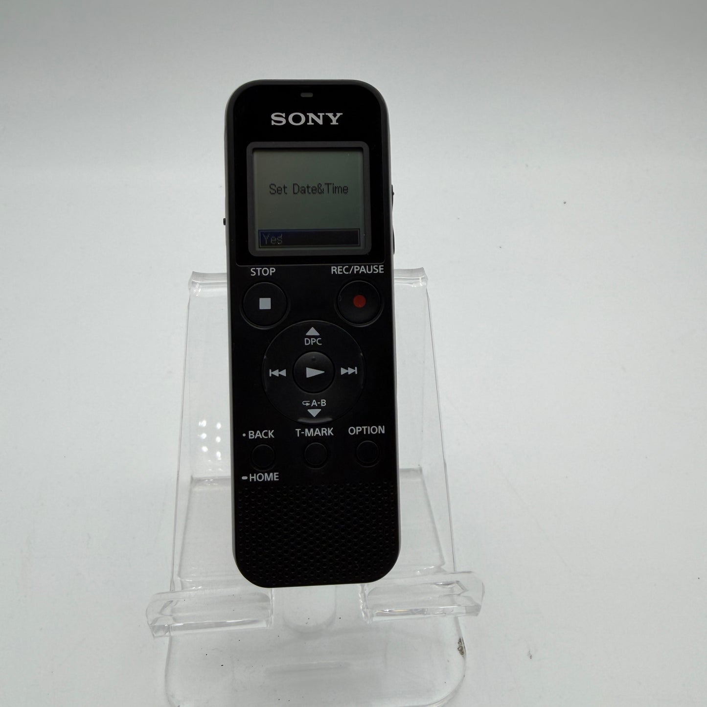 Sony ICD-PX Stereo Digital Voice Recorder Black Used