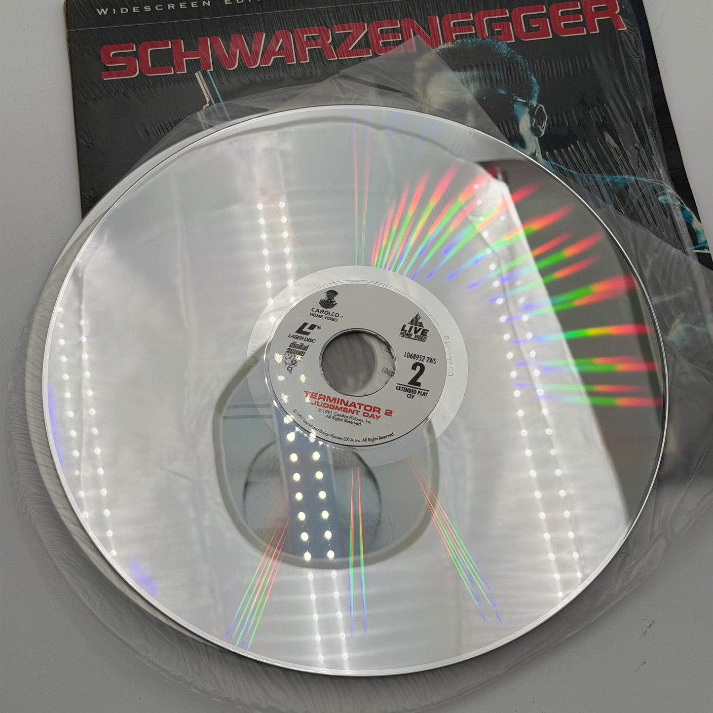 Terminator 2: Judgement Day Laserdisc Widescreen Edition
