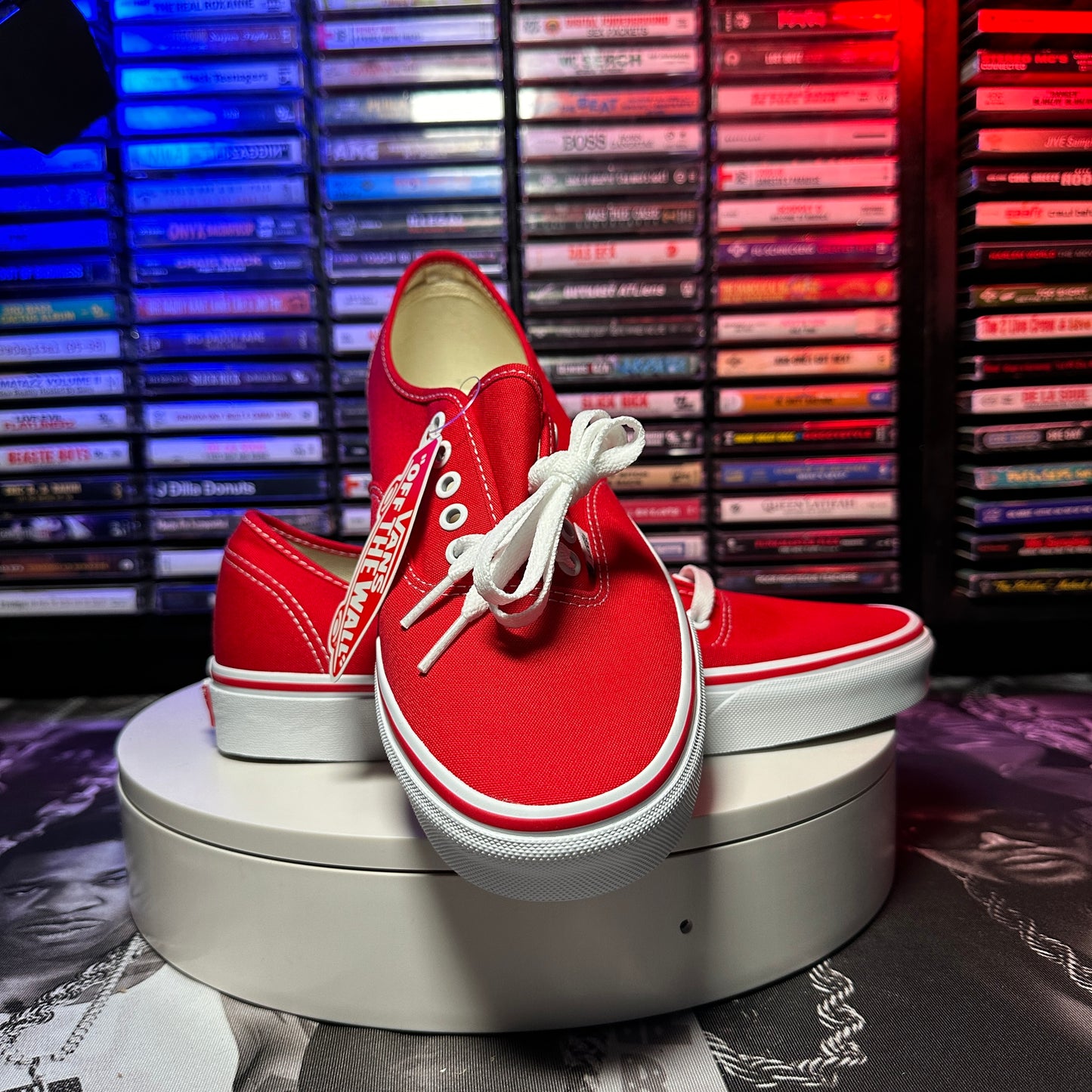 New Vans Authentic Red VN000EE3RED
