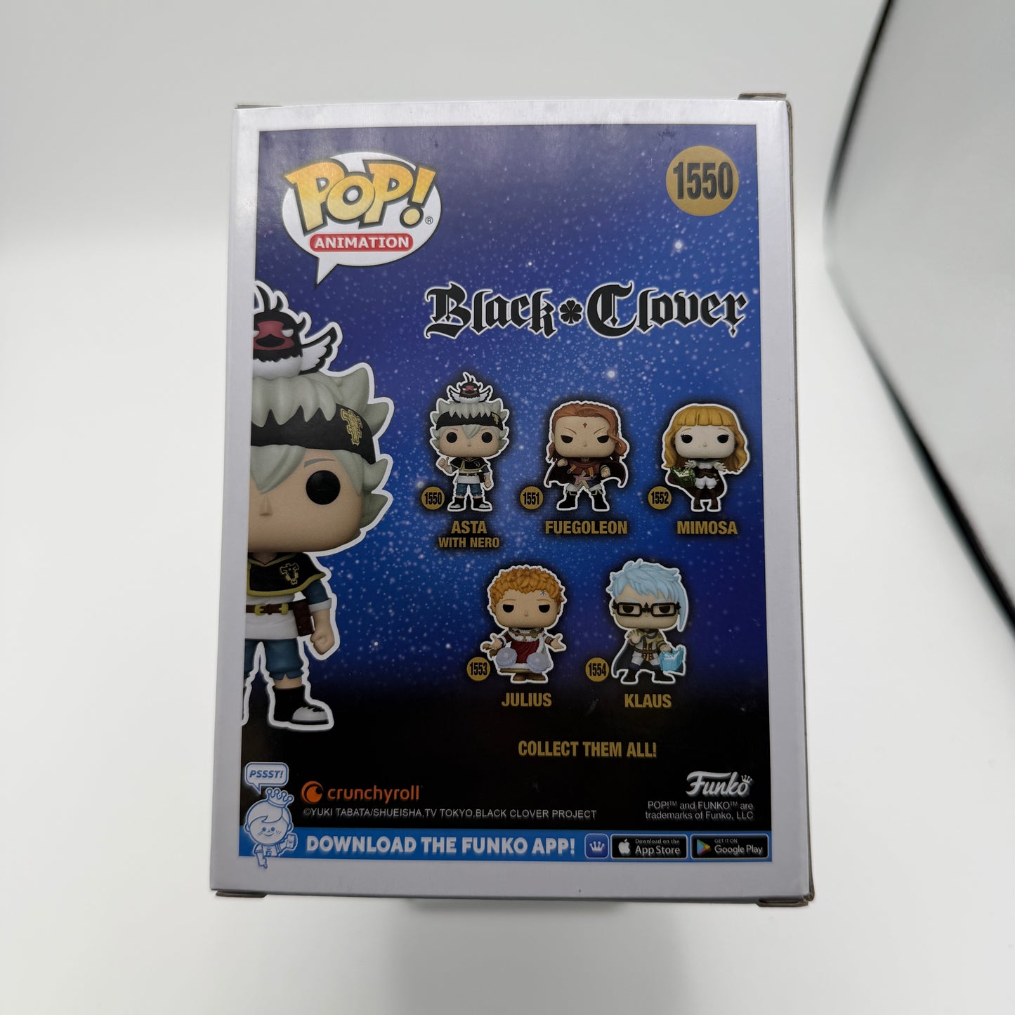 Funko Pop! Animation: Black Clover - Asta with Nero Vinyl Figure #1550