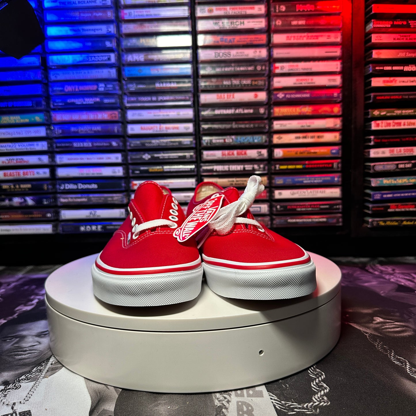 New Vans Authentic Red VN000EE3RED
