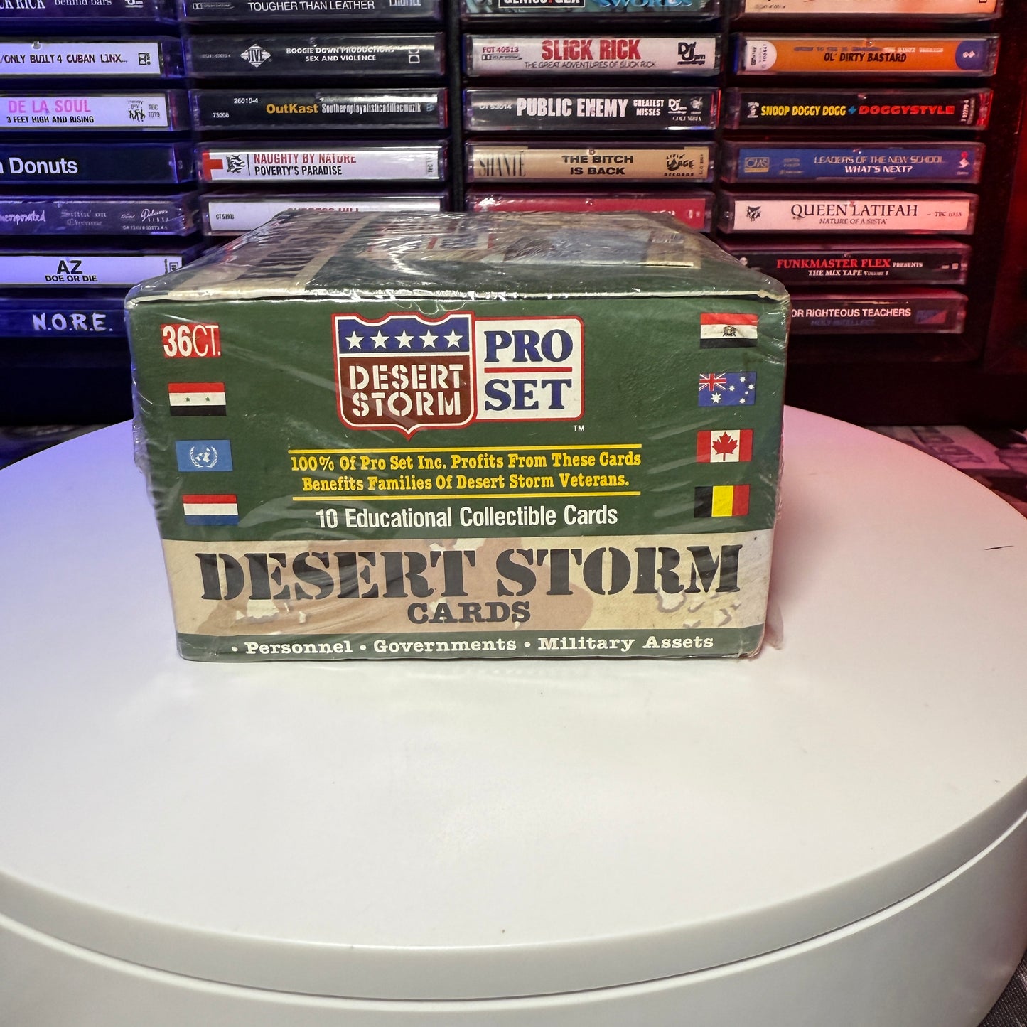 1991 Factory Sealed Pro Set Desert Storm Cards BOX!