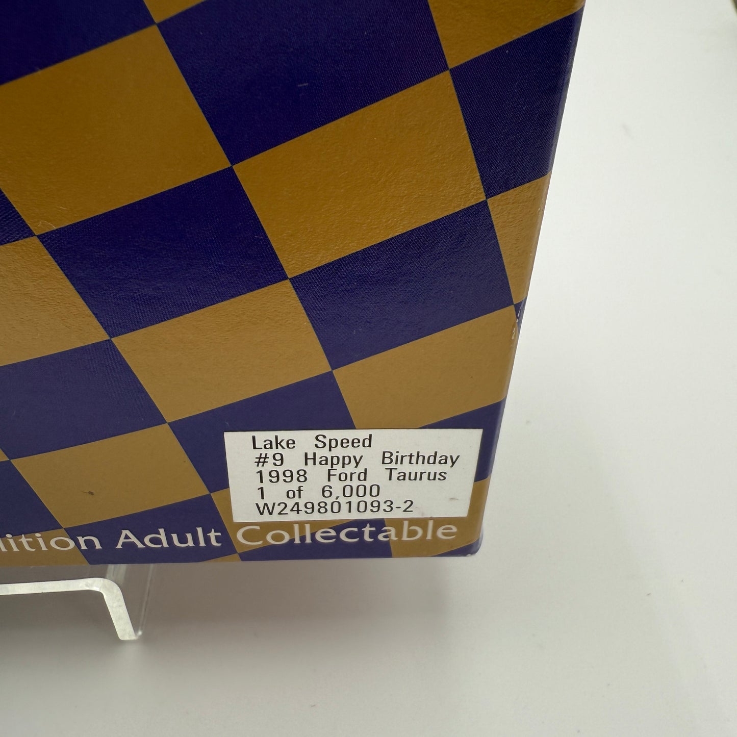 Action Racing 1998 #9 Lake Speed Cartoon Network Limited Edition 1:24 Scale Stock Car - New In Box - Multi-Colored