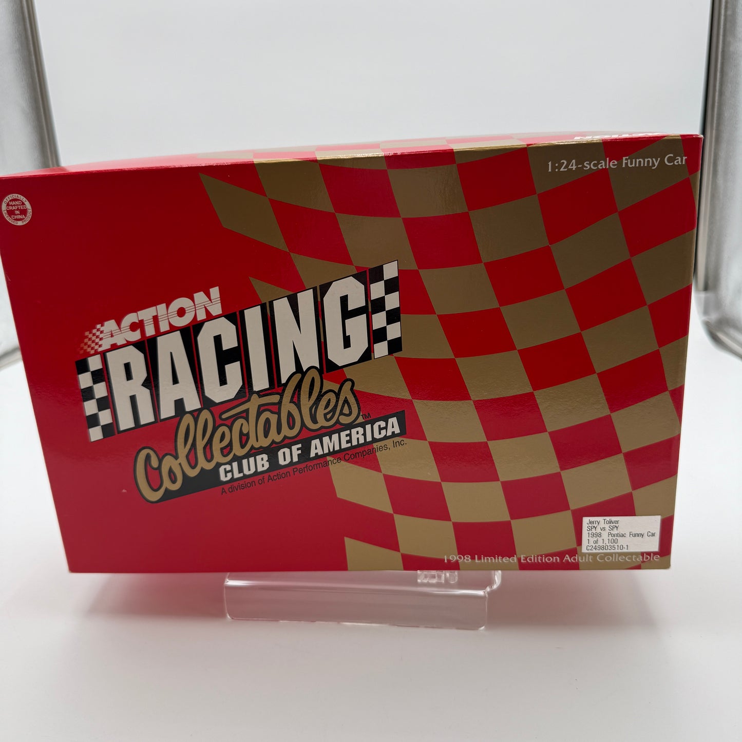 Action Racing 1/24 ACTION Platinum 1998 Pontiac MAD SPY vs SPY JERRY TOLIVER Funny Car NEW