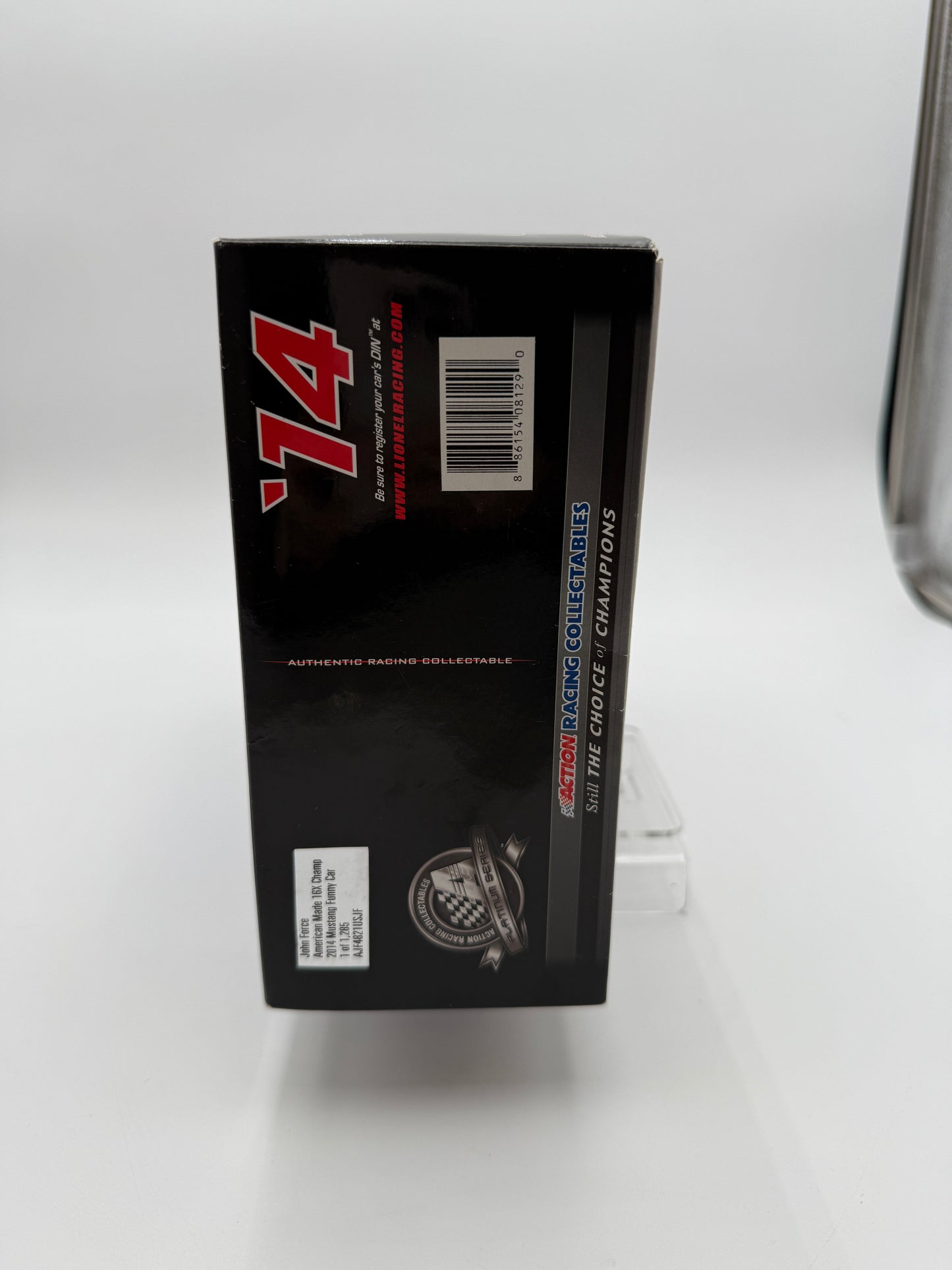Action Racing 1/24 4x Autographed John Force & Ashley Force Castrol GTX Mustang DieCast - Collectible