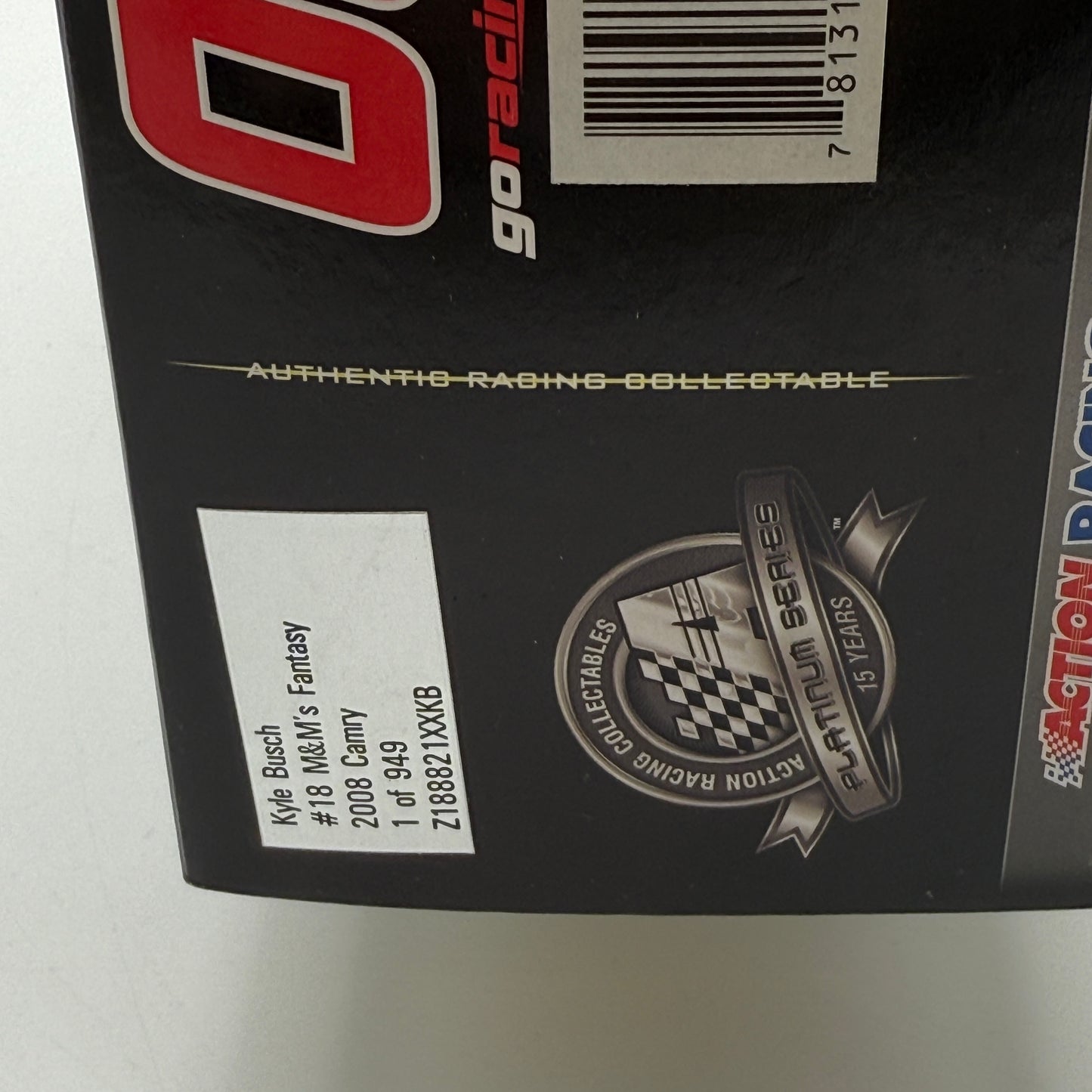 Action Racing 1:24 Kyle Busch #18 M&M’s Fantasy 2008 Camry Limited Edition
