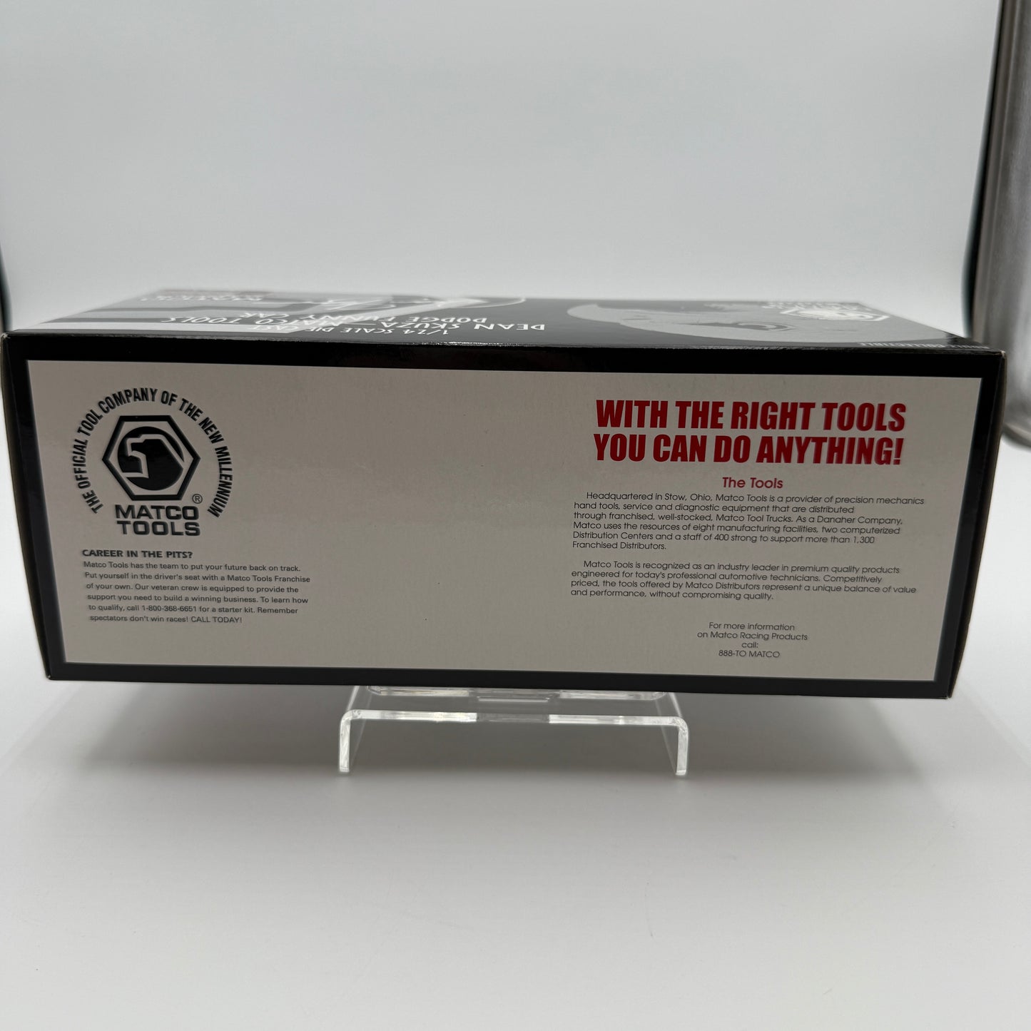 Action Racing 2000 Dean Skuza Dodge Avenger 1/24 Diecast Funny Car Matco Tools