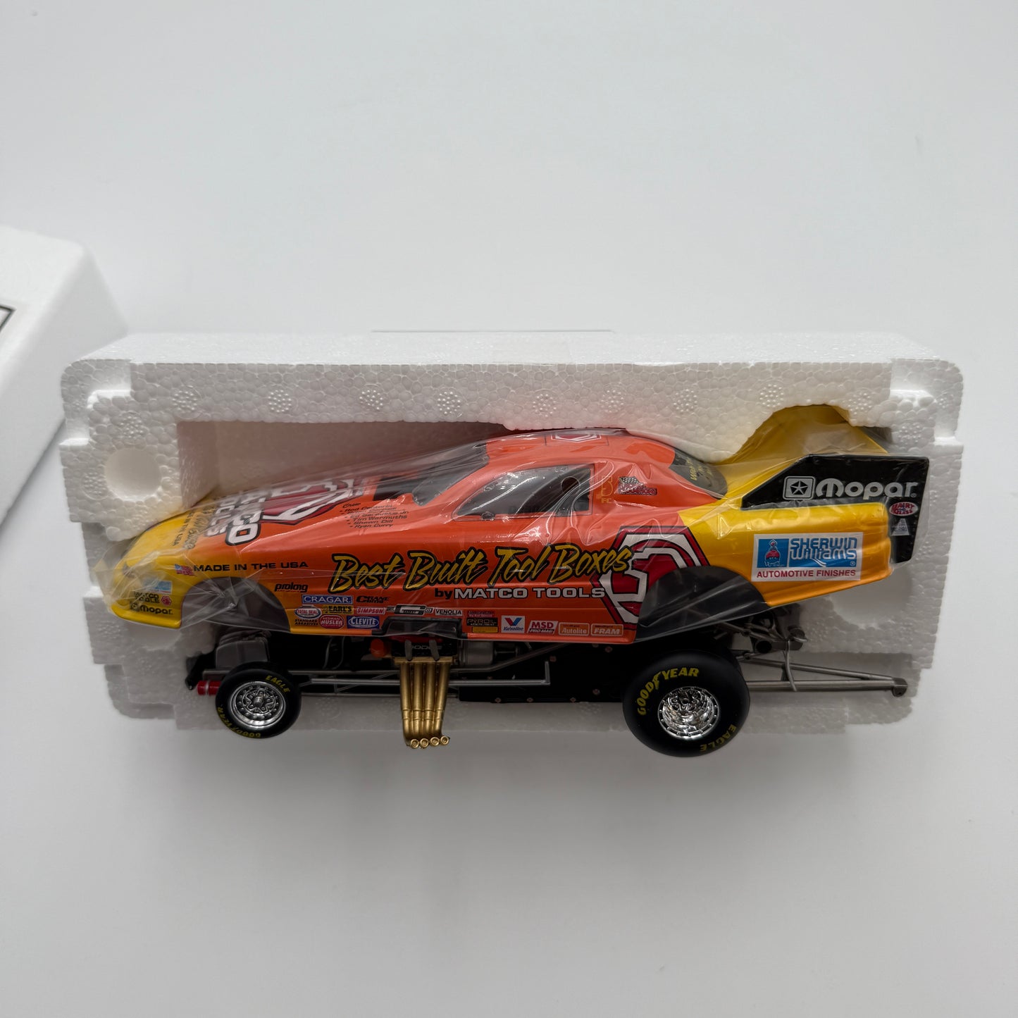 Action Racing 2000 Dean Skuza Dodge Avenger 1/24 Diecast Funny Car Matco Tools