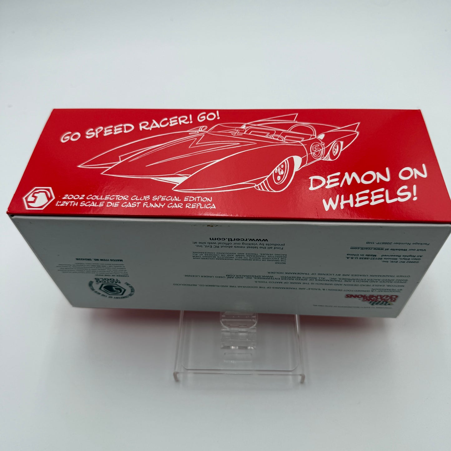 Action Racing 2002 Racing Champions Matco Tools Speed Racer Collectors Club 1:24 Diecast Limited Edition COA