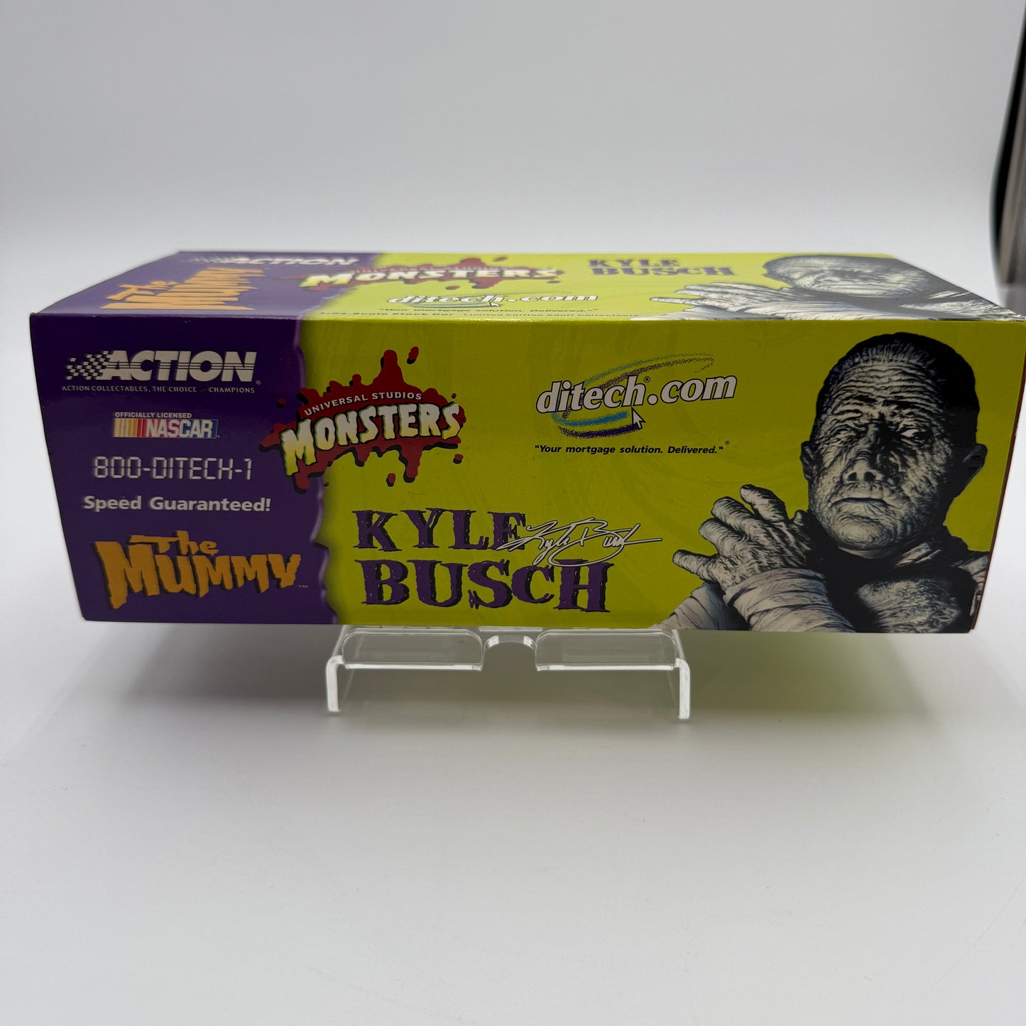 2003 Kyle Busch #87 Universal Monsters 1:24 Diecast Model Car - Action Racing