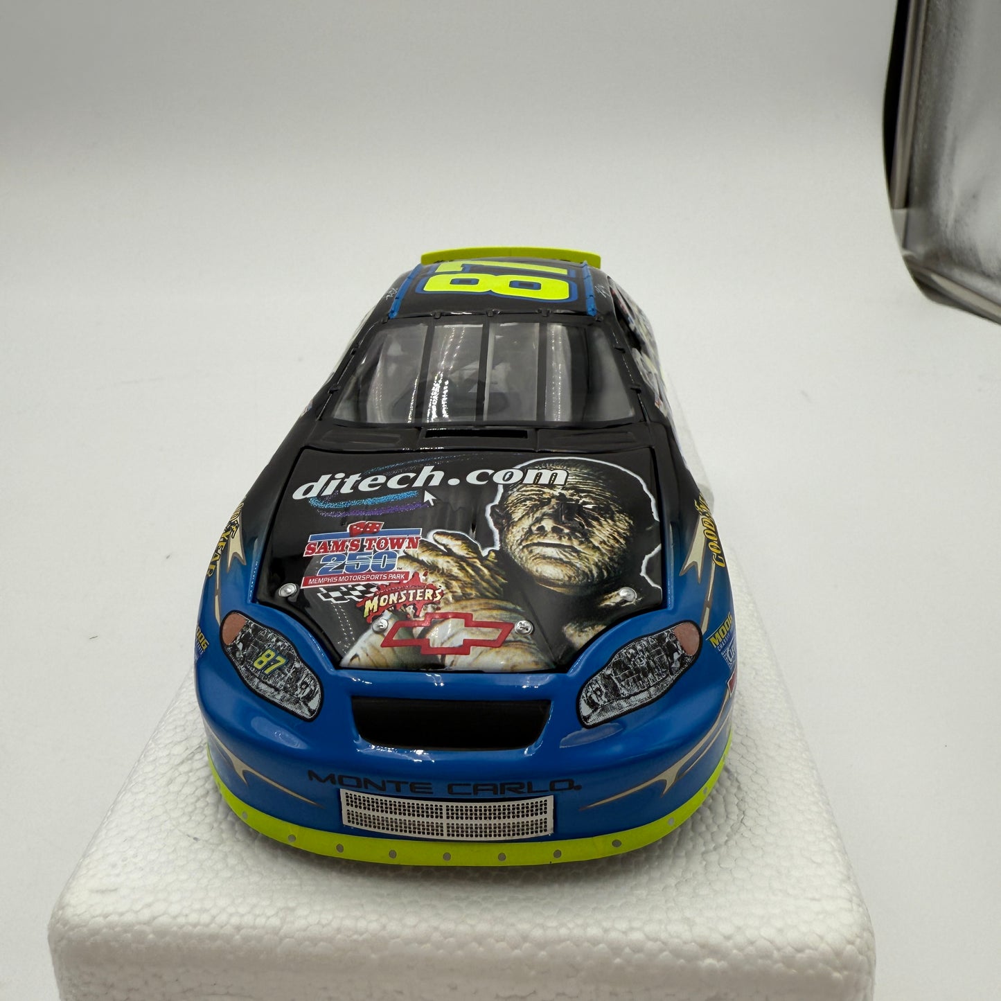 2003 Kyle Busch #87 Universal Monsters 1:24 Diecast Model Car - Action Racing