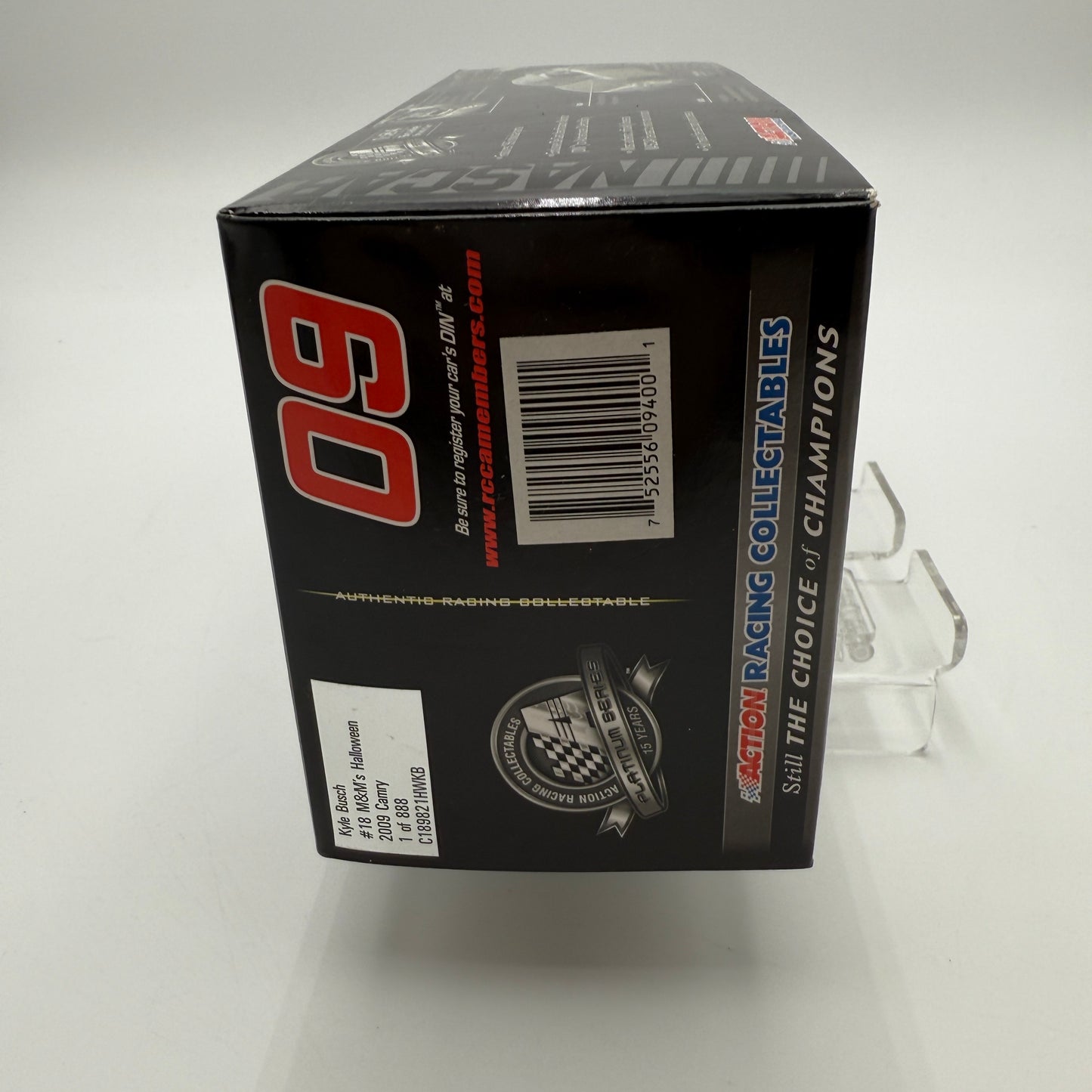 2009 Kyle Busch #18 M&M's Halloween Diecast Car - Action Racing 1:24 Model