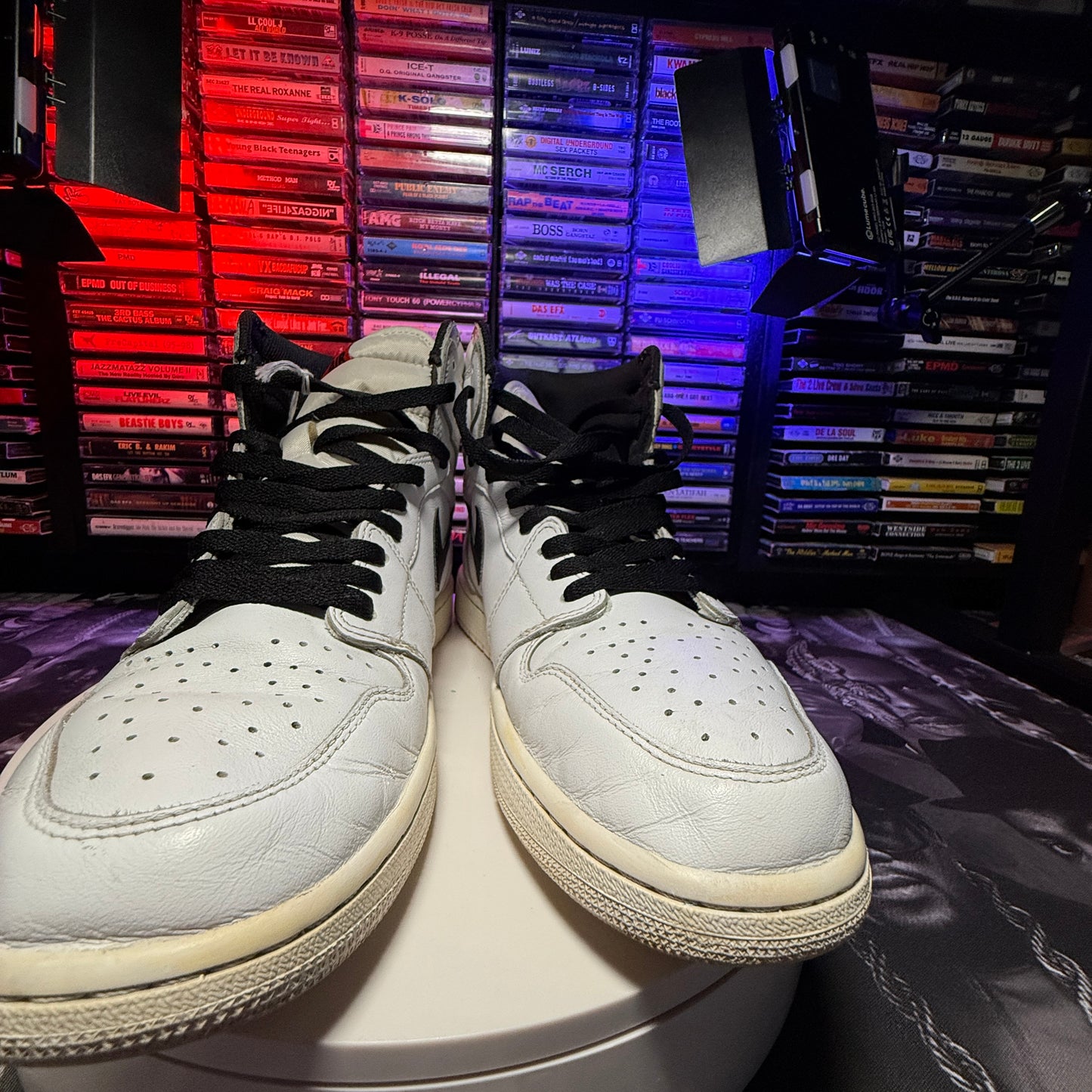 2016 Air Jordan 1 Retro High OG Premium "Yin Yang" White 55088-102