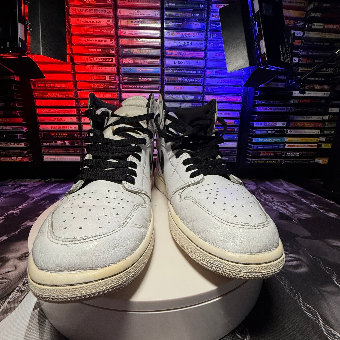 2016 Air Jordan 1 Retro High OG Premium "Yin Yang" White 55088-102