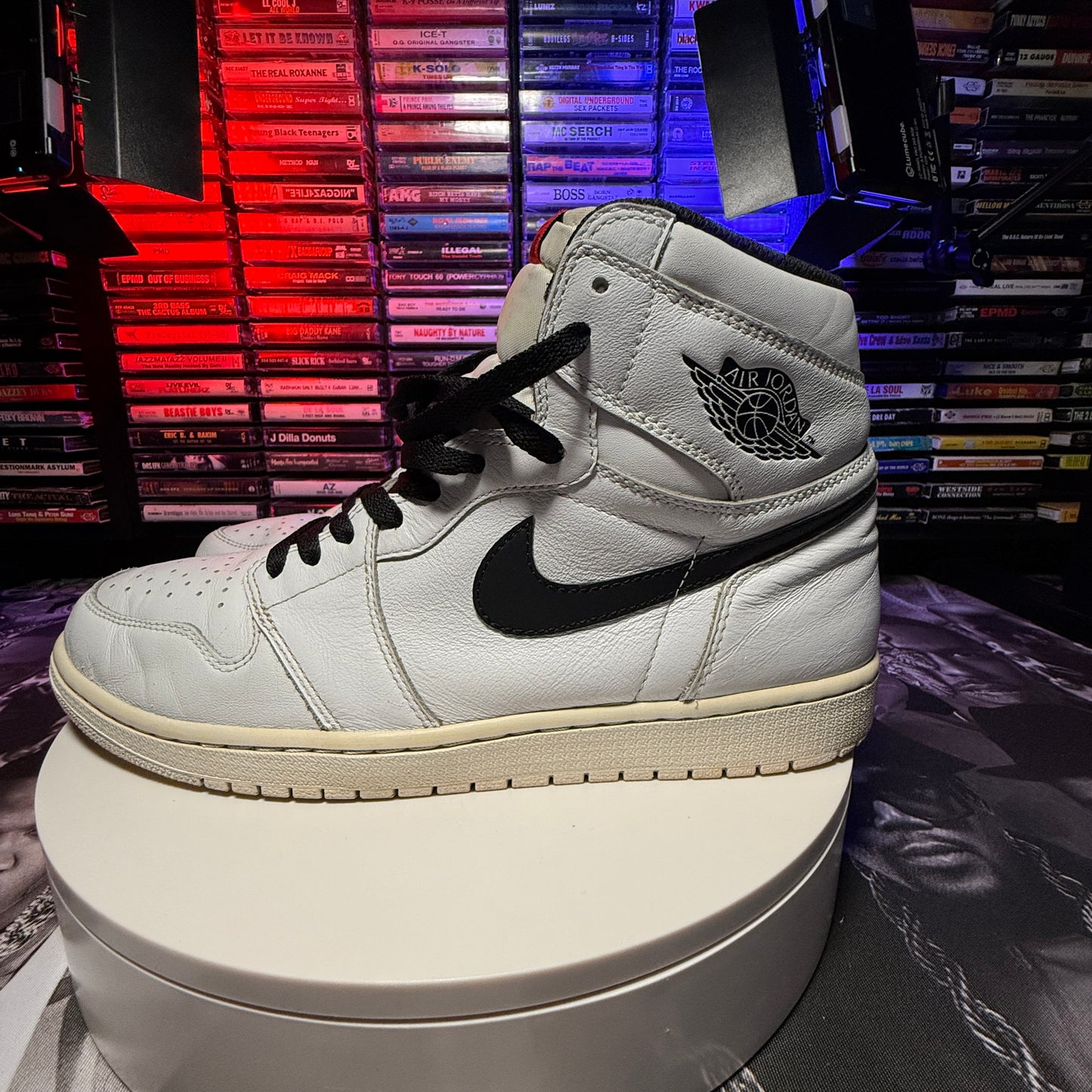 2016 Air Jordan 1 Retro High OG Premium "Yin Yang" White 55088-102