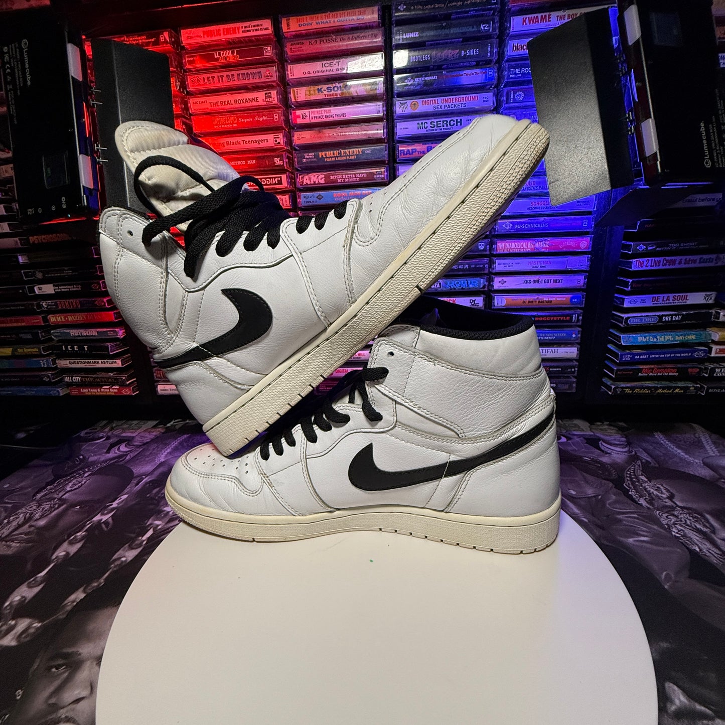 2016 Air Jordan 1 Retro High OG Premium "Yin Yang" White 55088-102