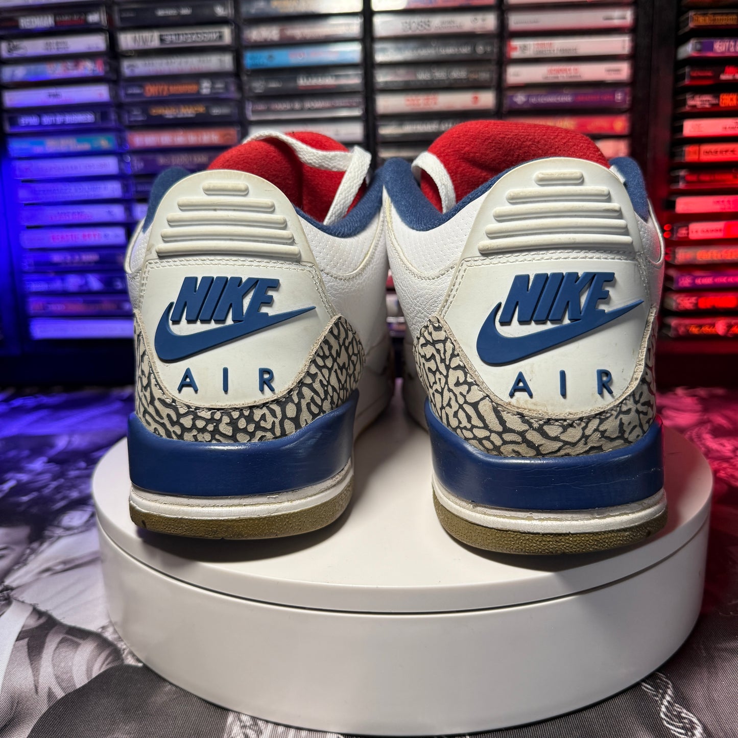 2016 Air Jordan 3 Retro OG True Blue 854262-106 Size 12