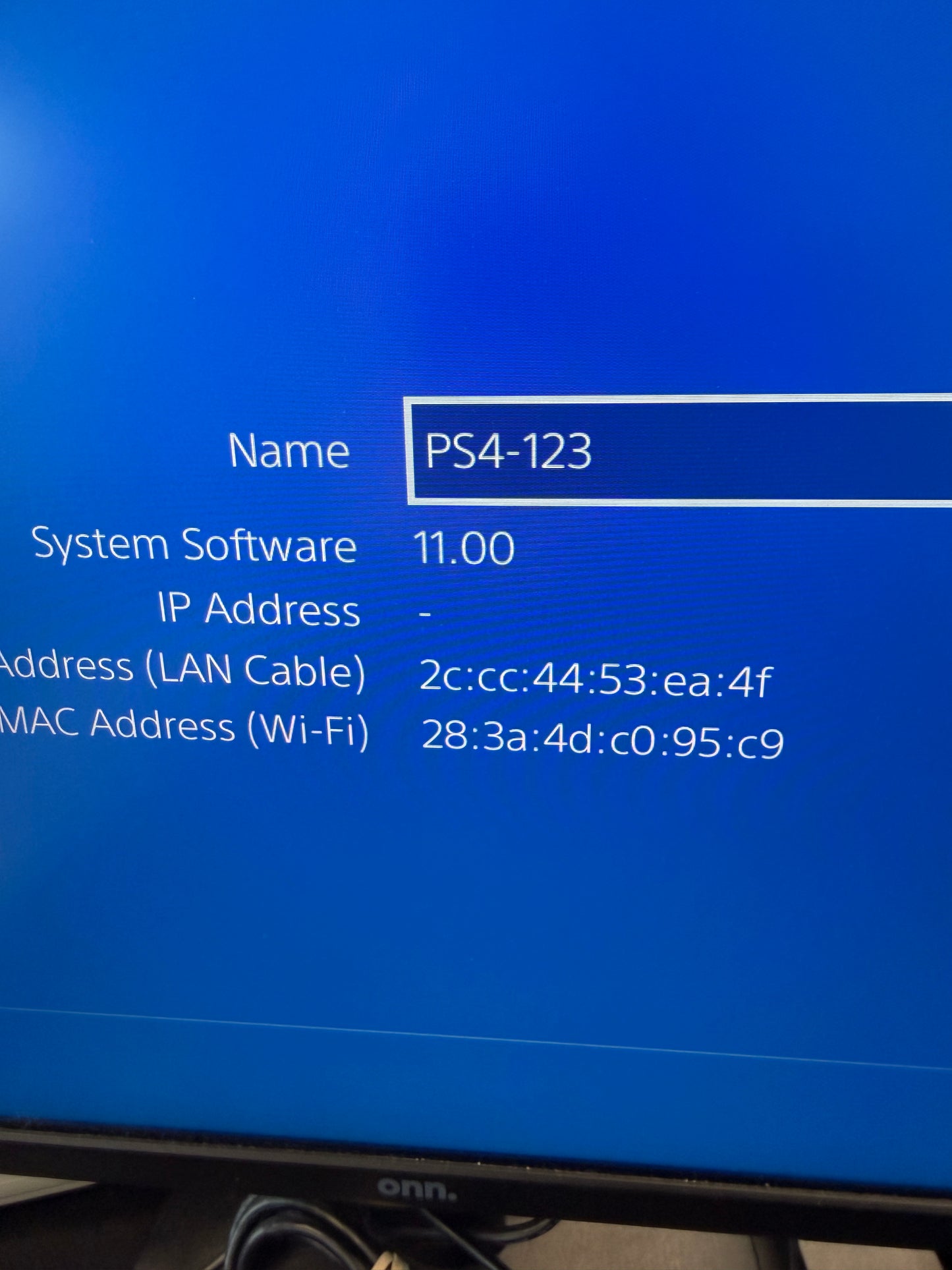 Sony PlayStation 4 Slim CUH-2215A 500GB w/ Controller Software Version 11.0