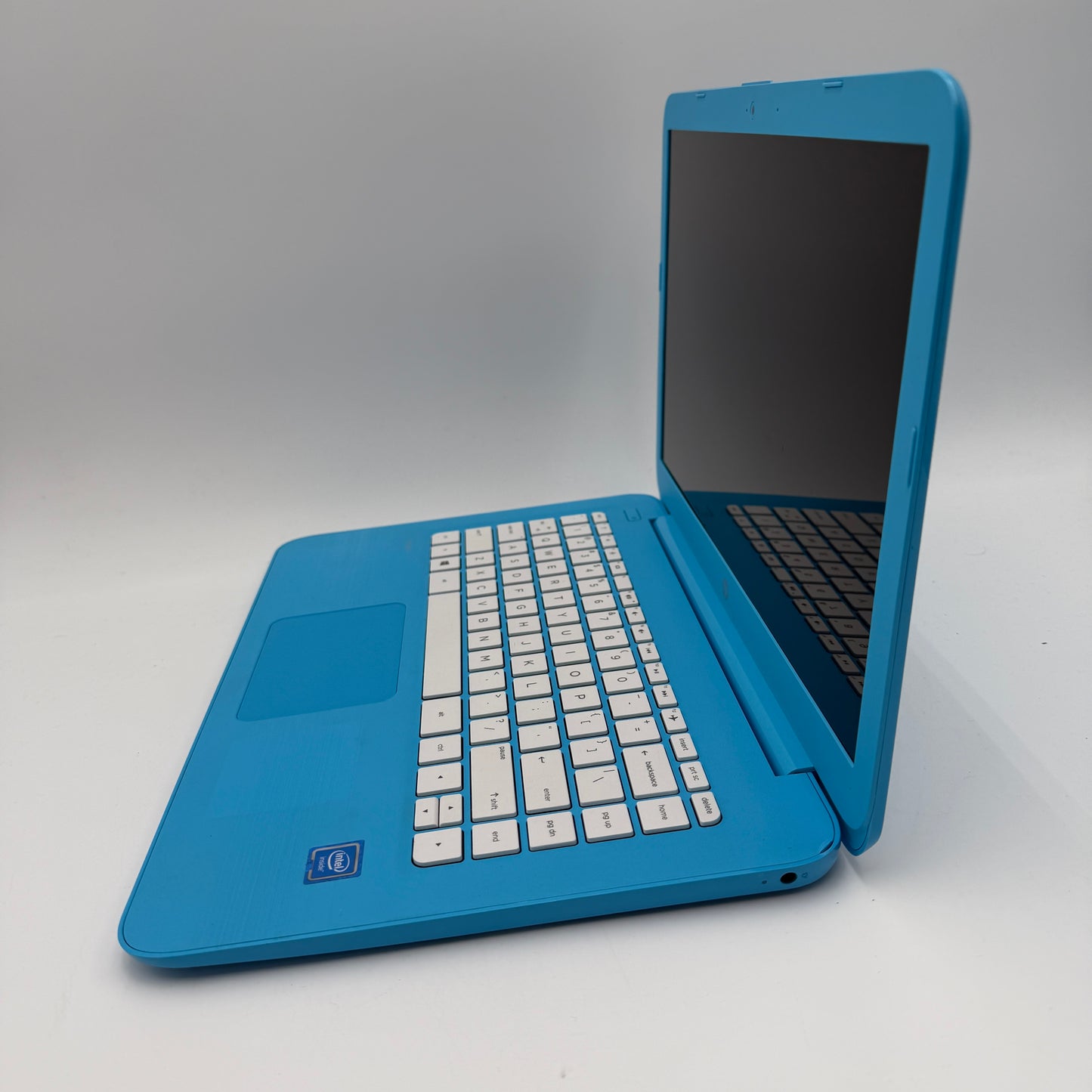 Used HP Stream 14-cb010nr Laptop 32GB Intel Celeron 4GB RAM Blue 2016