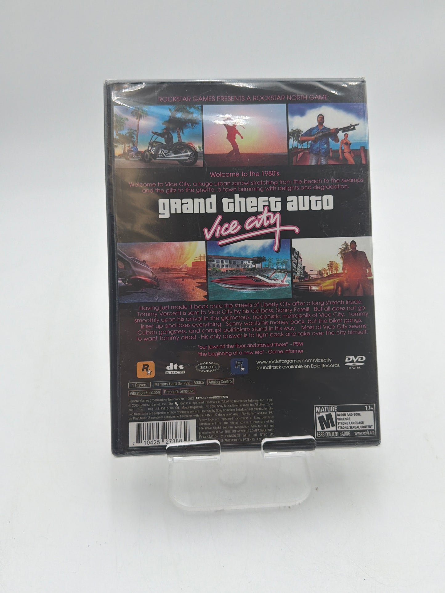 Playstation 2 Grand Theft Auto Vice City Greatest Hits Video Game New In Box