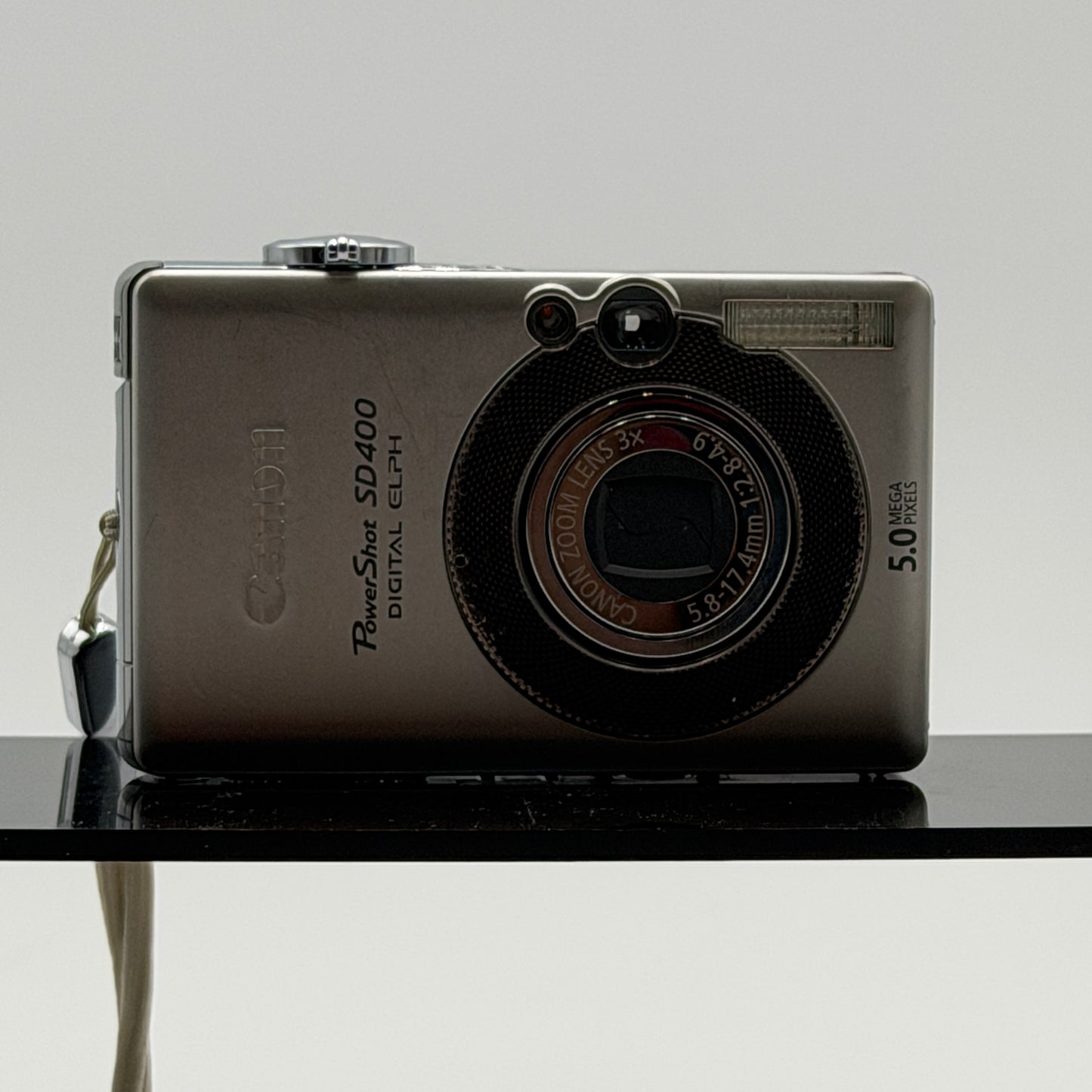 Canon Powershot SD400 Digital ELPH Silver 10 MP