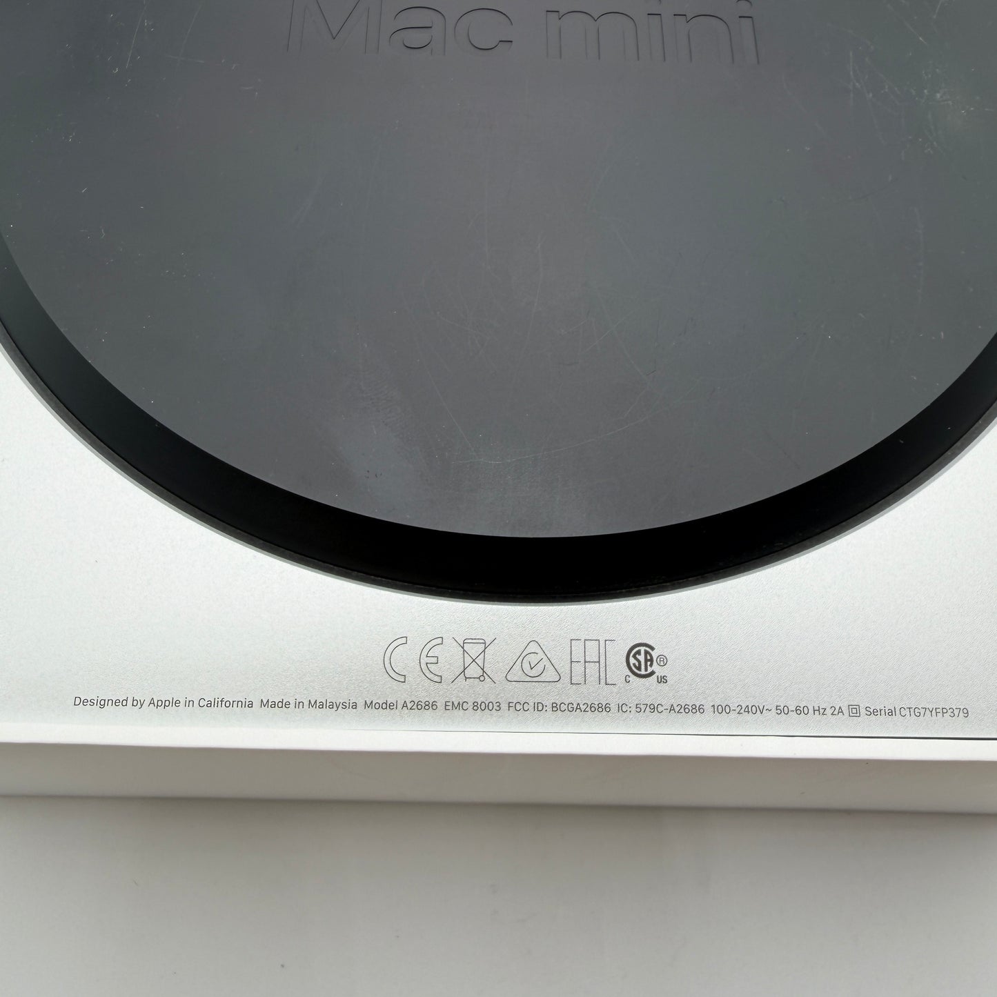 Apple Mac Mini M2 A2686 2023 Desktop Computer Silver