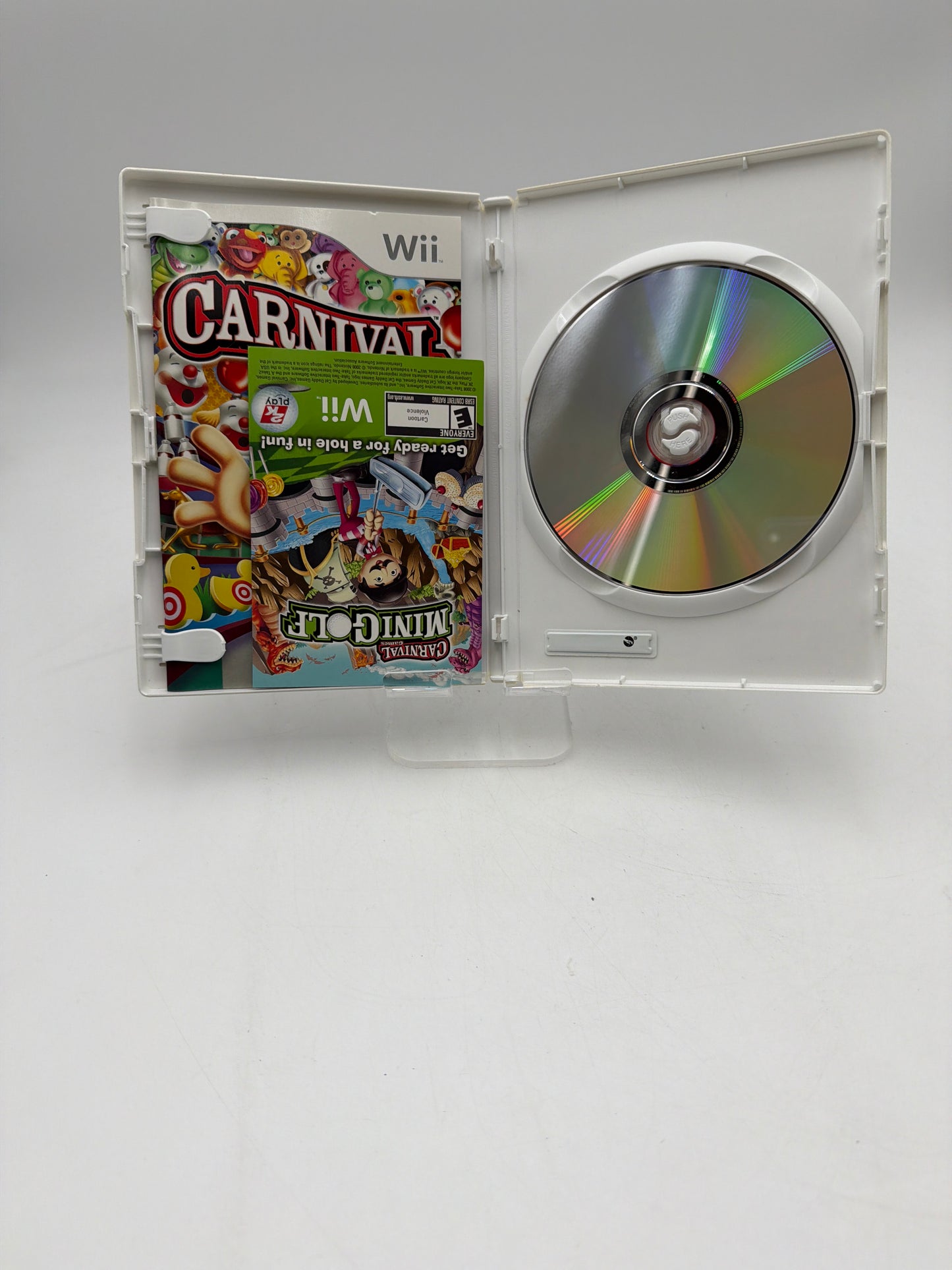 Nintendo Wii Carnival Games Video Game with Box