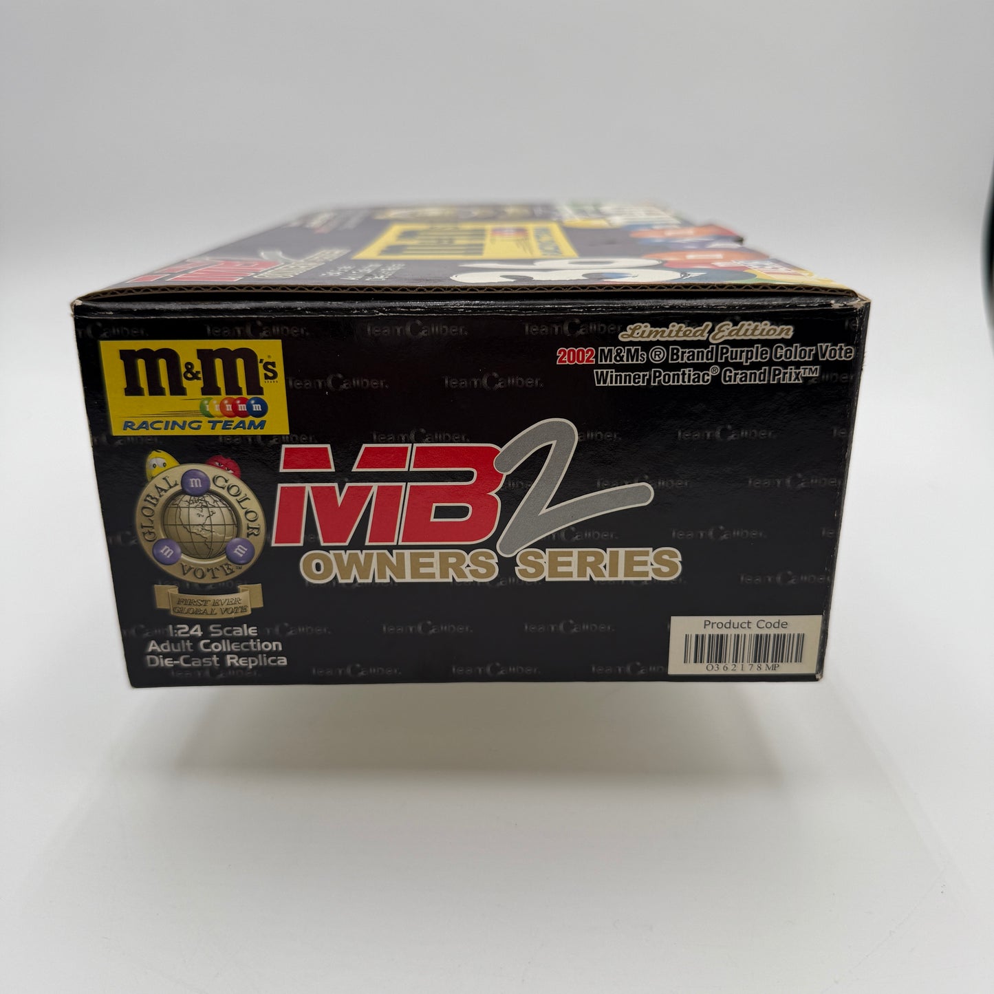 Action Racing #36 M&Ms Brand Purple Color Vote Winner 2002 1:24 Team Caliber Collectible