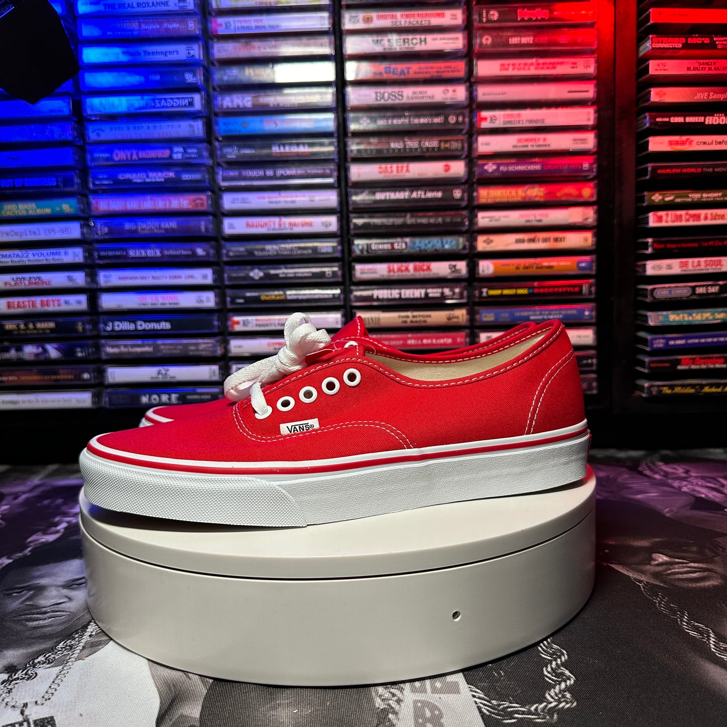New Vans Authentic Red VN000EE3RED