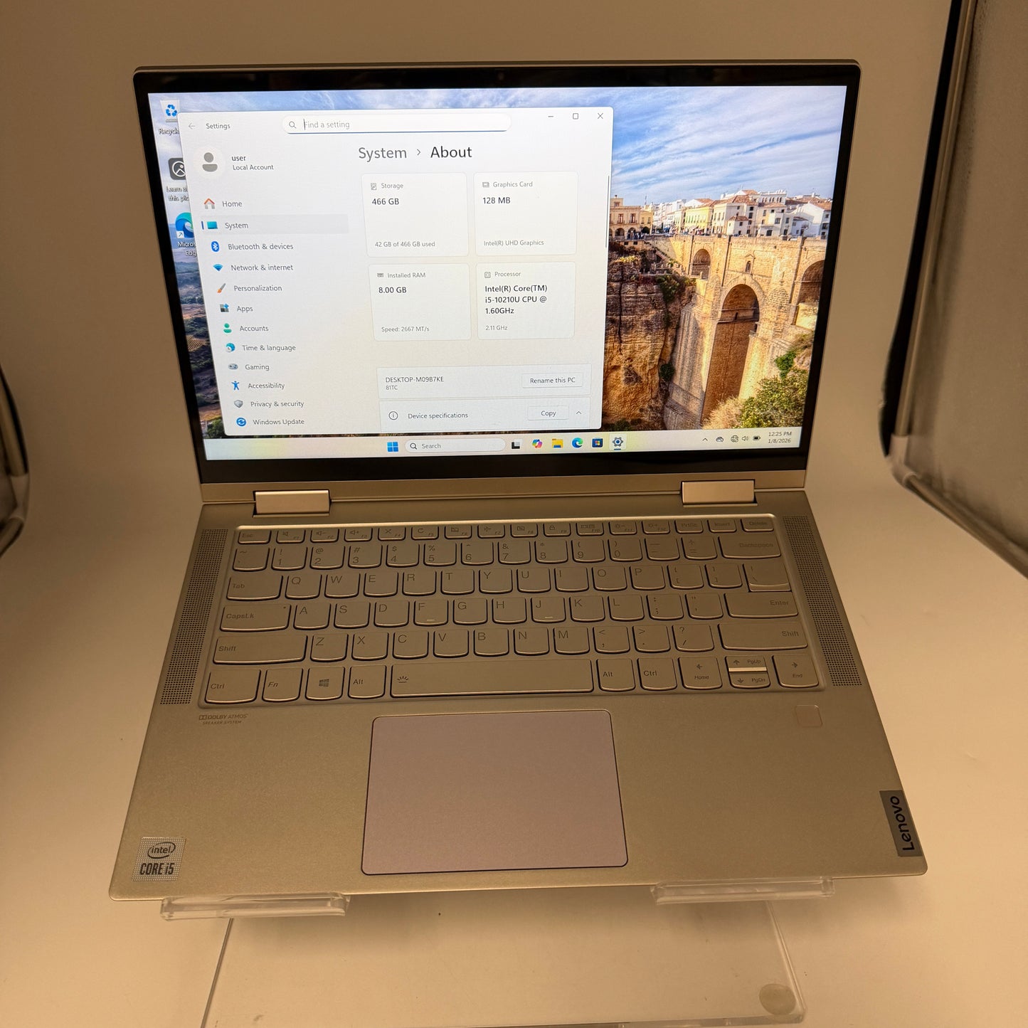 Lenovo Yoga C740 14 Inch i5 8GB 512GB