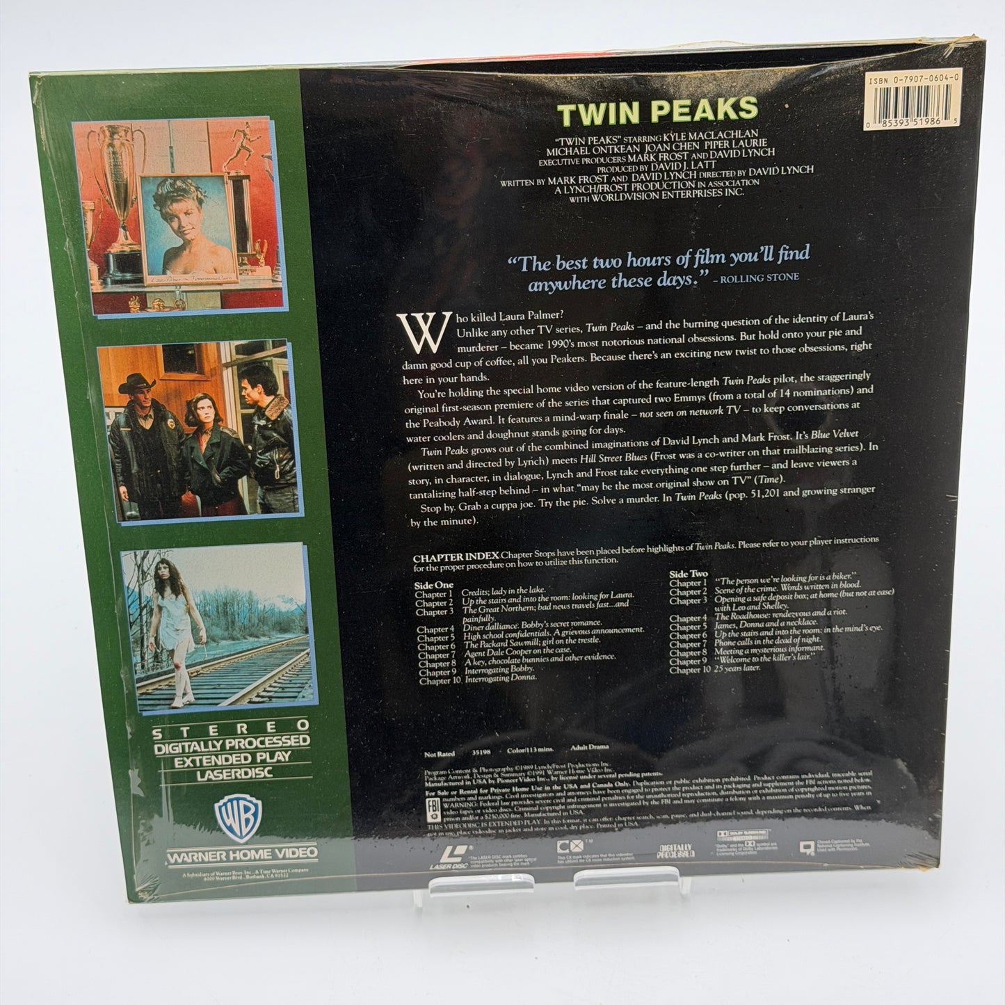 Twin Peaks Series Premiere Laserdisc