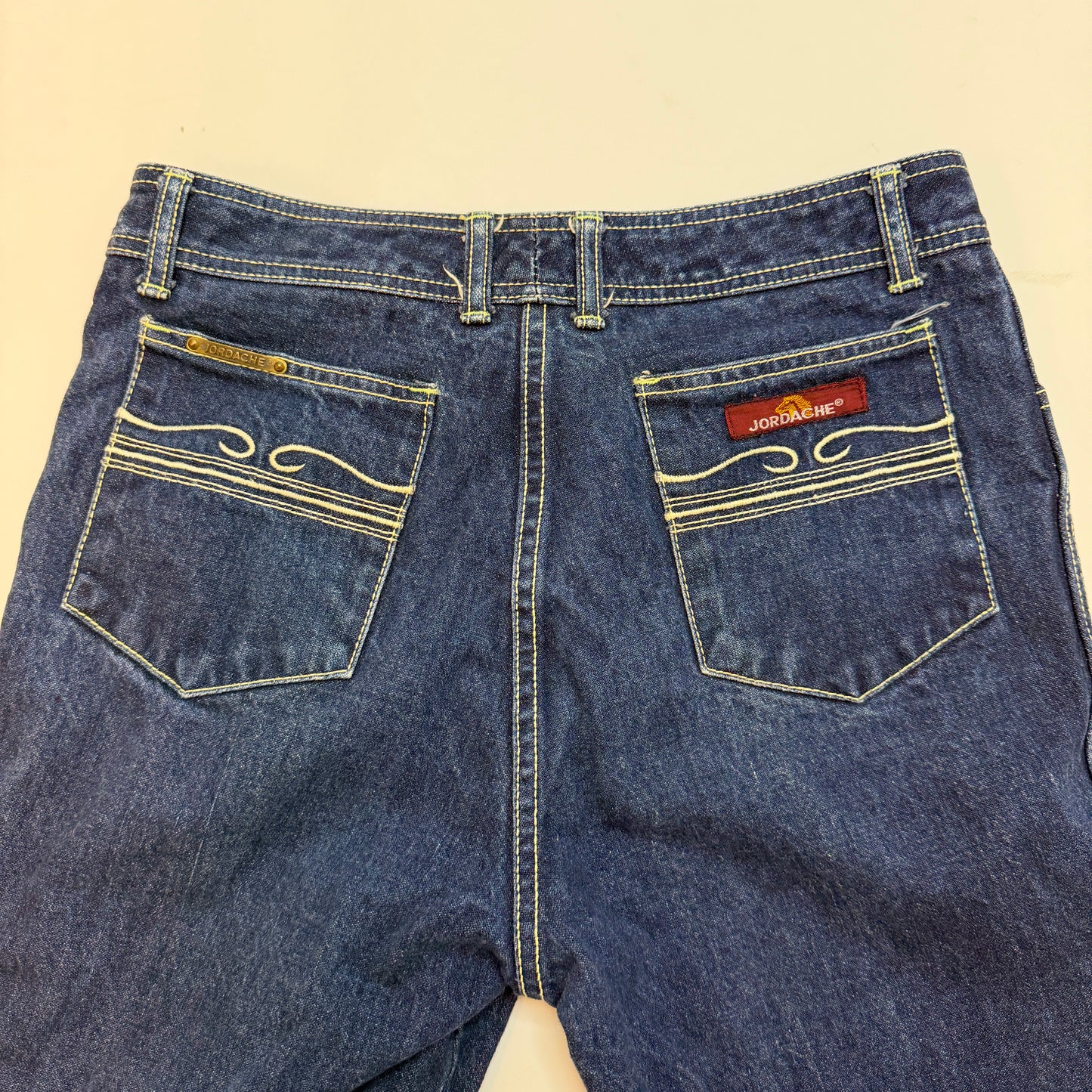 Vintage Jordache Women's Blue Jeans 32x30 RN 52992 Used