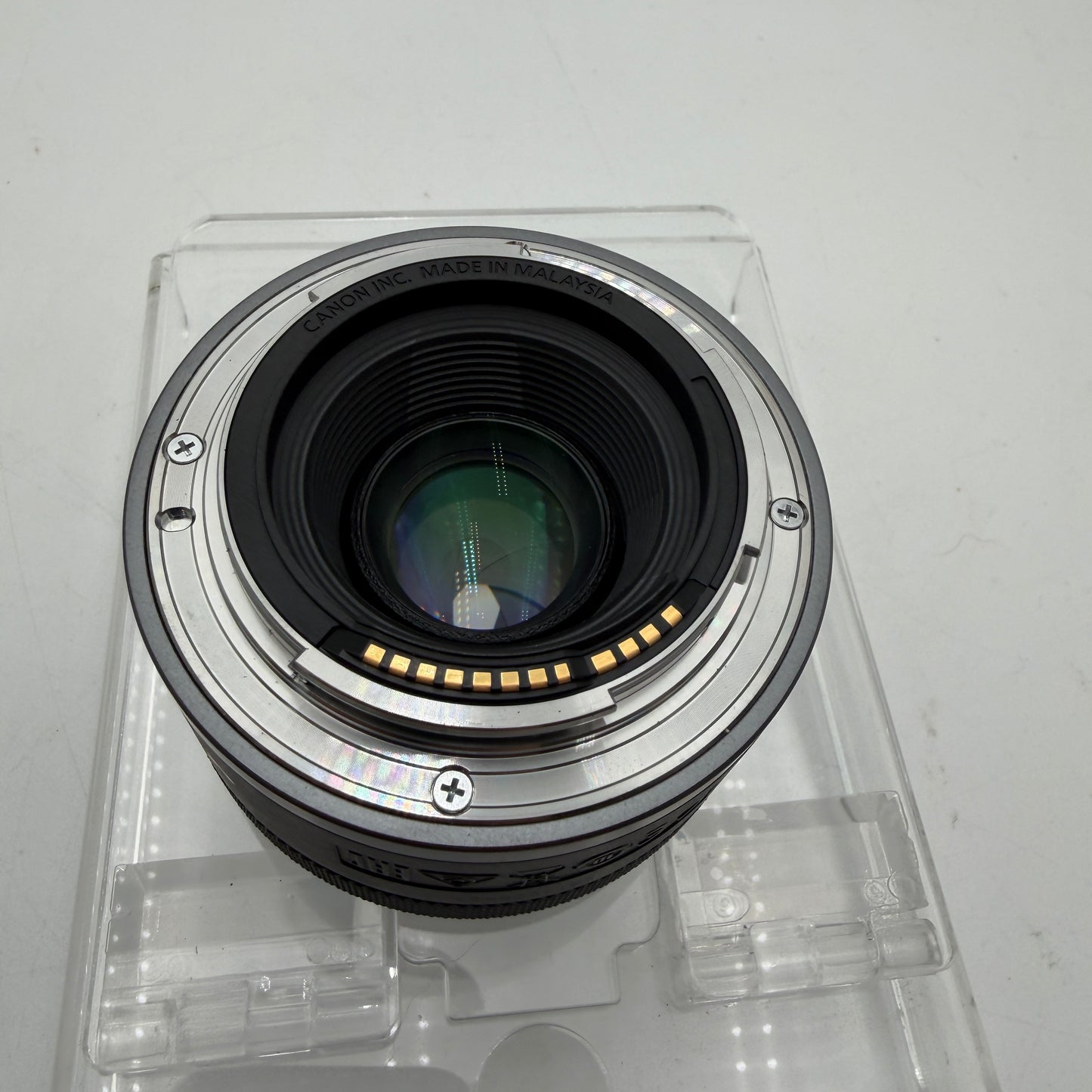 Canon RF 50mm F1.8 STM Camera Lens Black Used - A