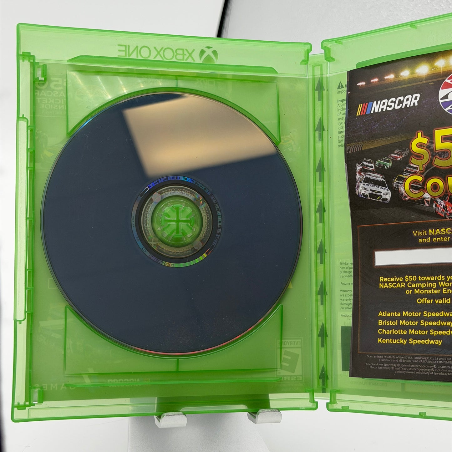 NASCAR Heat 2 Xbox One Video Game Used With Box