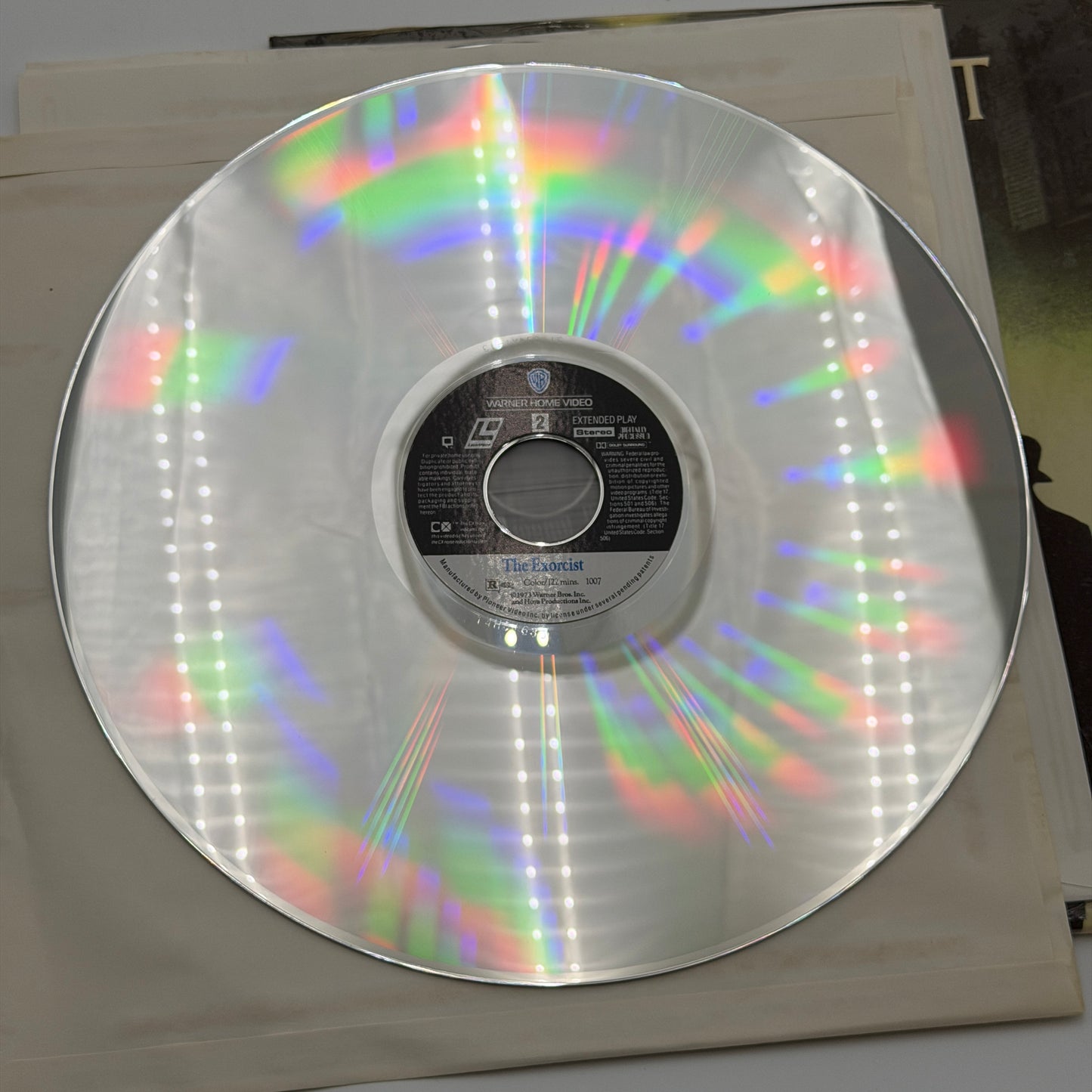 The Exorcist Laserdisc