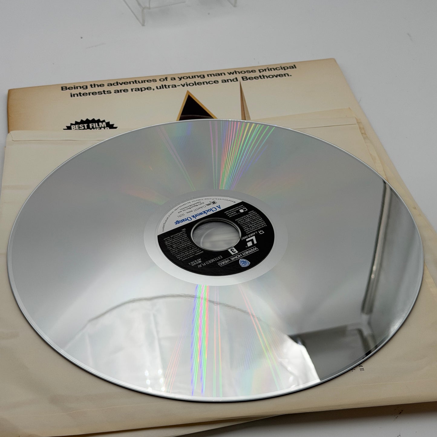 A Clockwork Orange Laserdisc Stanley Kubrick