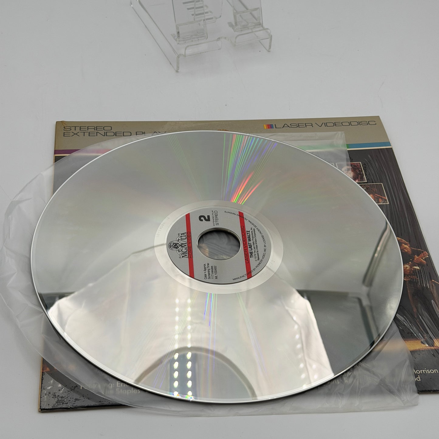 The Band The Last Waltz Laserdisc Silver Used