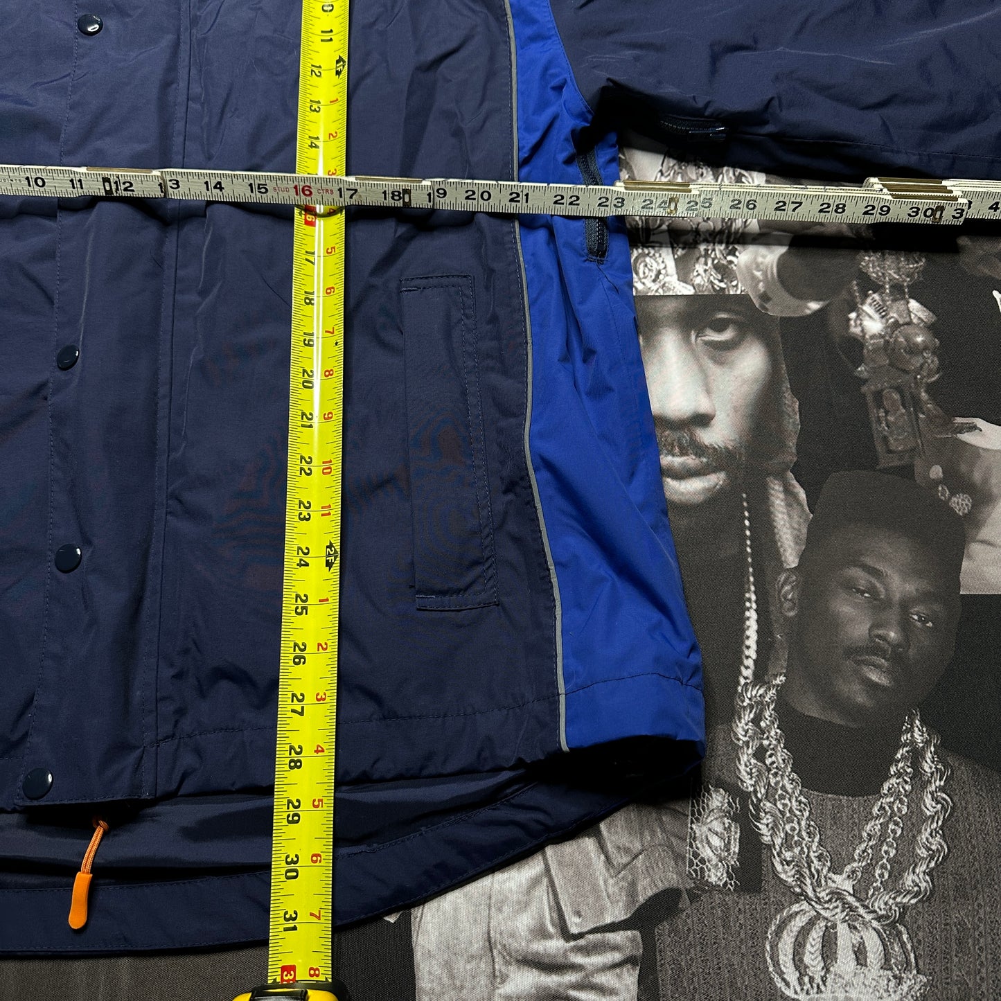 Vintage Jet Blue Runway Jacket Size Large