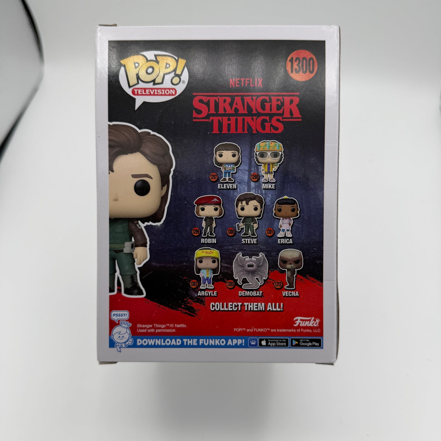 Funko Pop! Vinyl: Stranger Things - Steve #1300 Collectible Figure