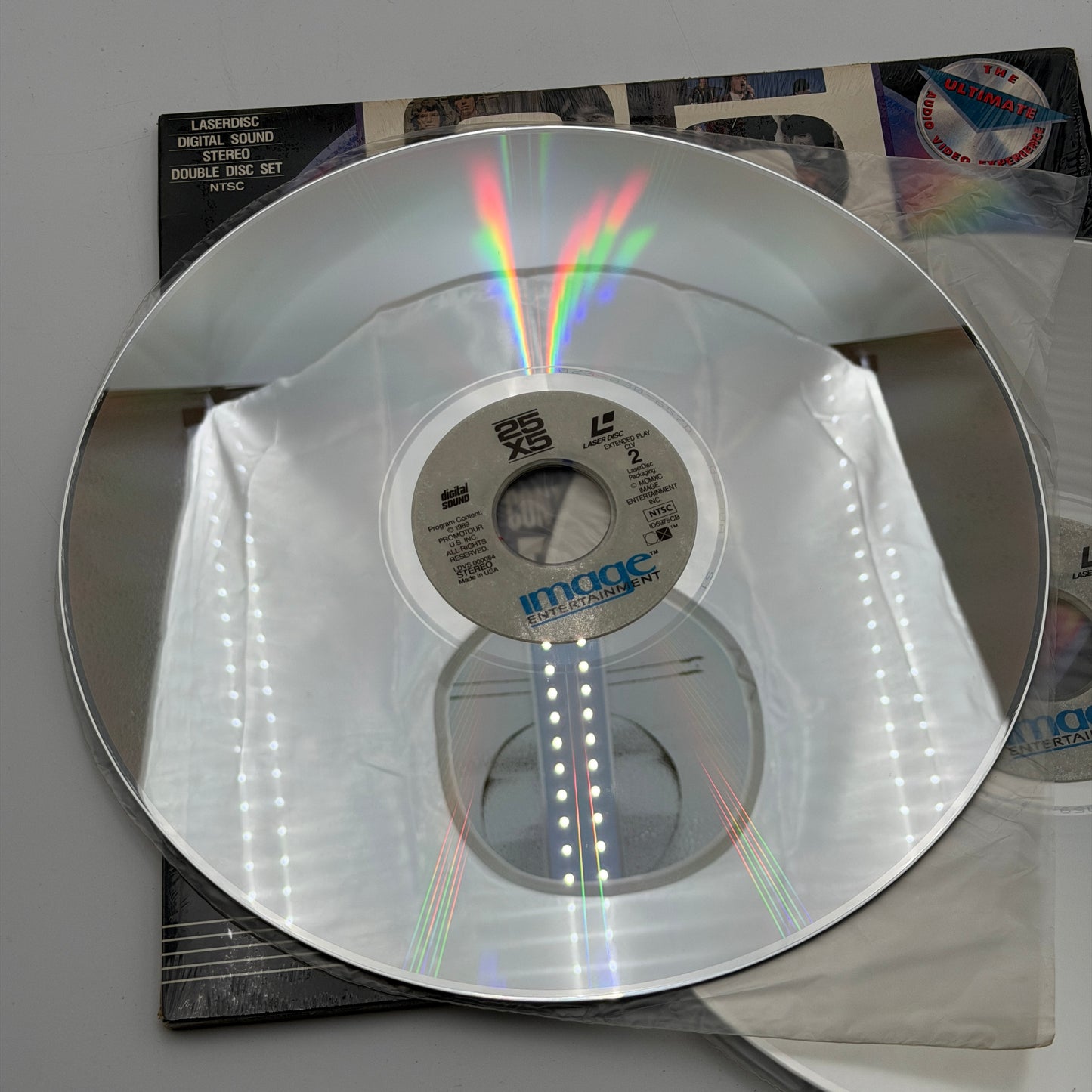 The Rolling Stones 25x2 Double Disc Laserdisc