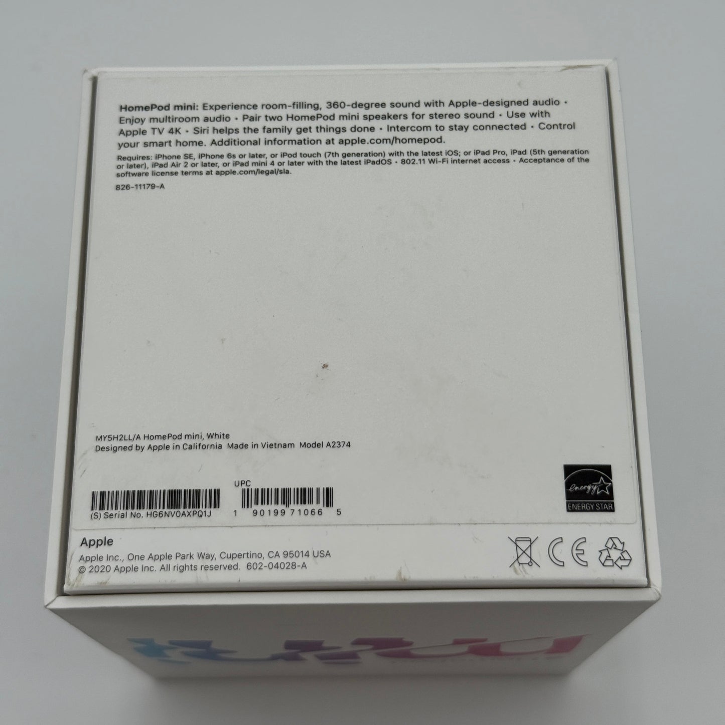 Apple HomePod Mini 2020 Speaker - Used - White - Free Shipping