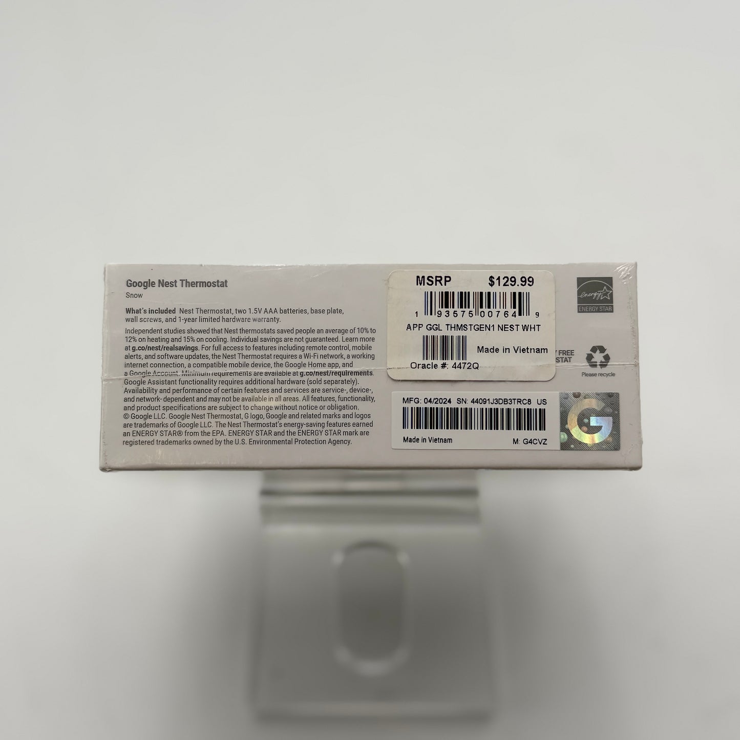NEW Google Nest Thermostat Gen1
