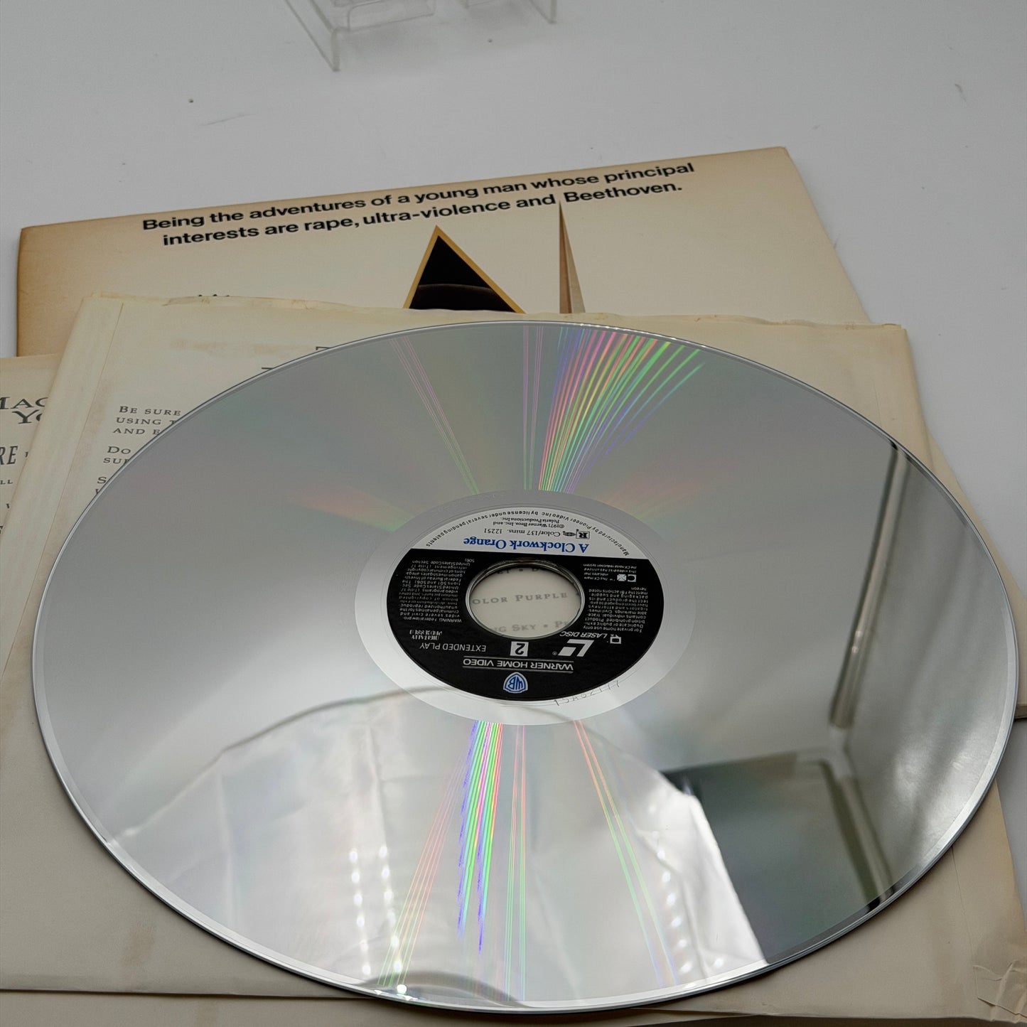 A Clockwork Orange Laserdisc Stanley Kubrick