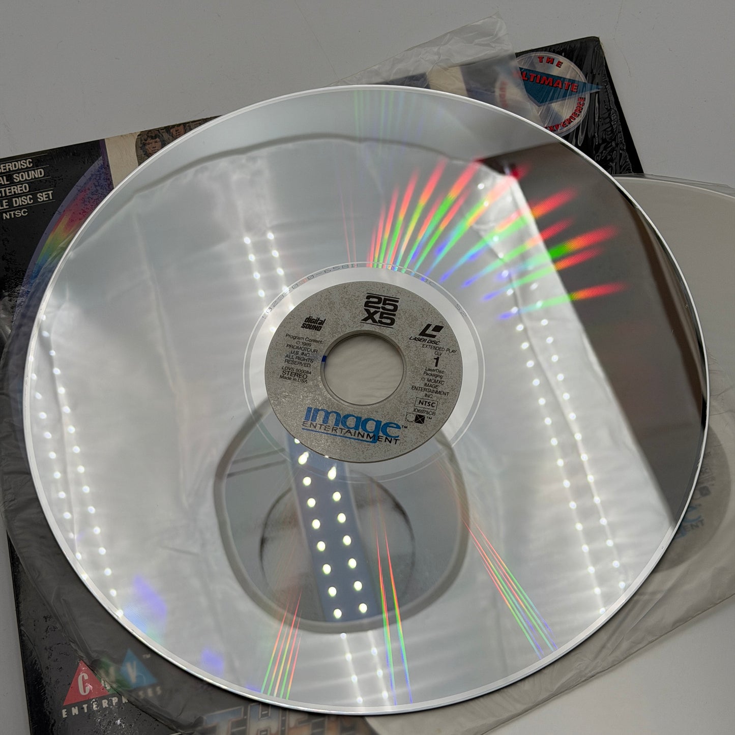 The Rolling Stones 25x2 Double Disc Laserdisc