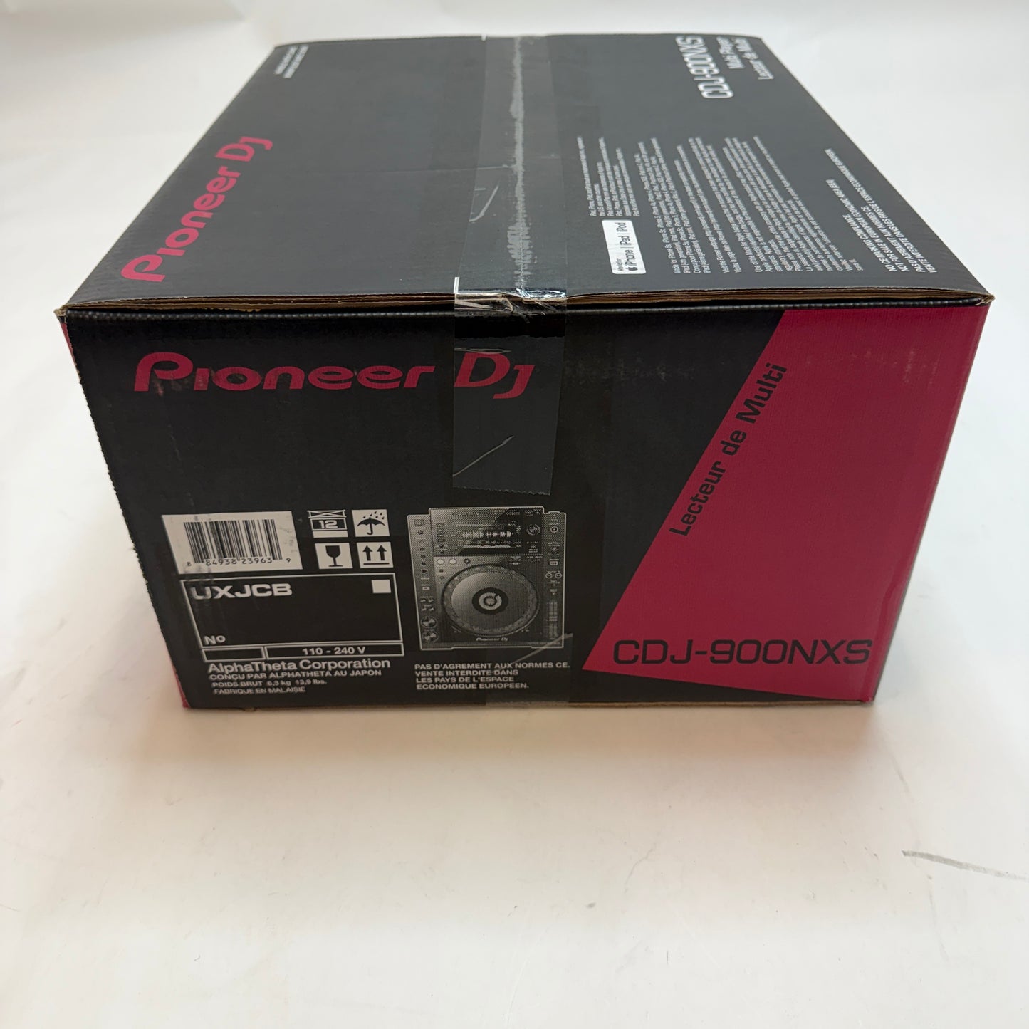 Pioneer DJ CDJ-900NXS CD DVD Multi-Player Controller - Black - New In Box