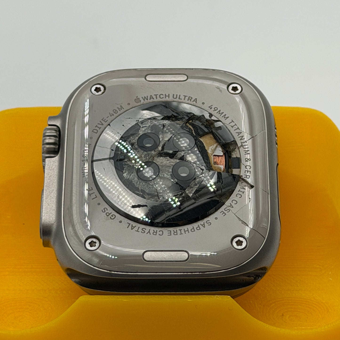 Apple Watch Ultra 1 A2622 Silver 49mm For Parts or Repair
